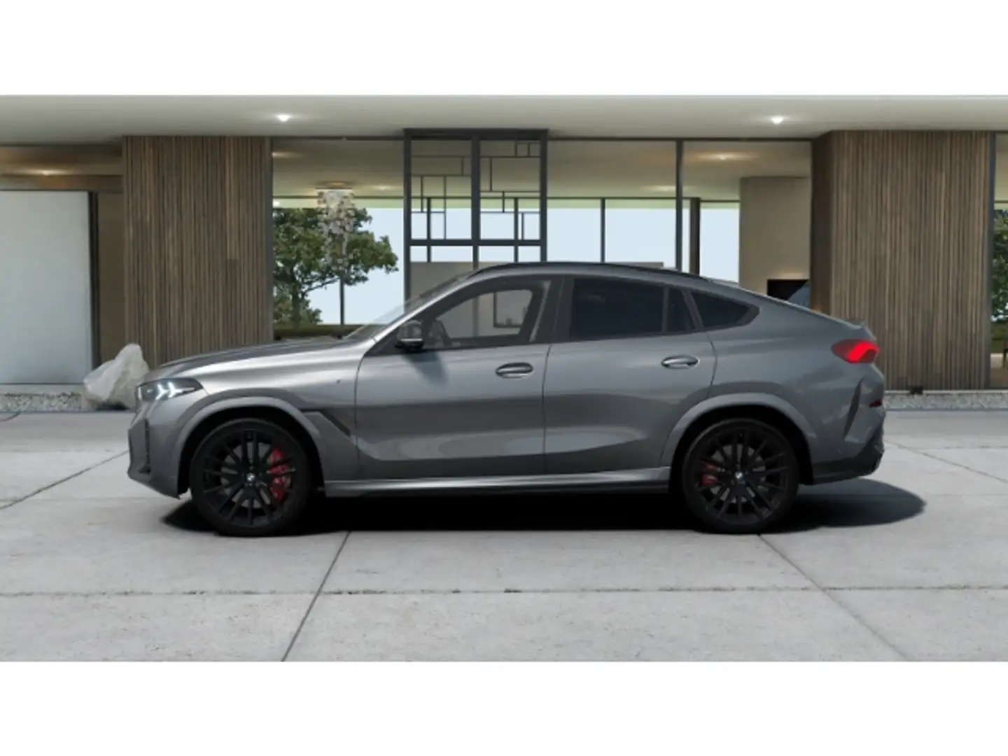 BMW X6 xDrive 40d M Sport HUD Luftfederung StandHZG AHK E Grau - 2