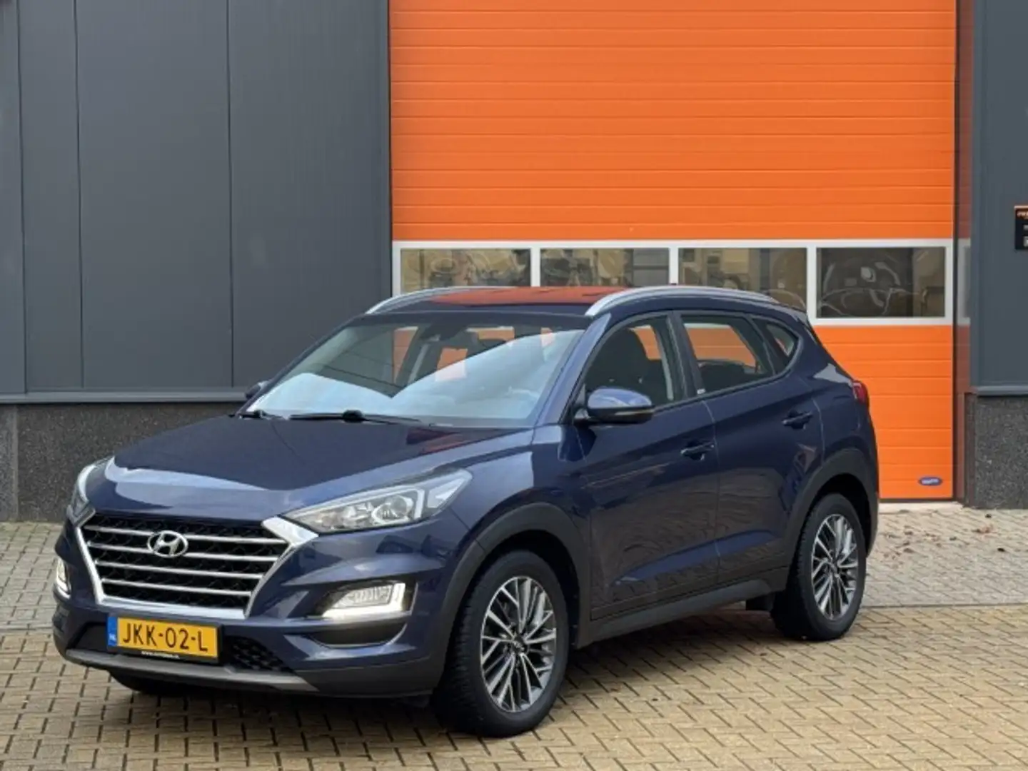 Hyundai TUCSON 1.6 T-GDI Comfort Aut Blauw - 1