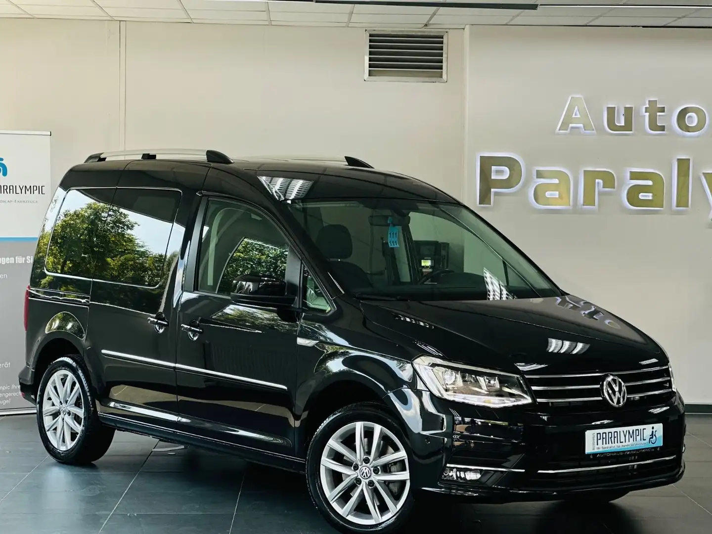 Volkswagen Caddy Highline TSI DSG Behindertengerecht-Rampe Schwarz - 2