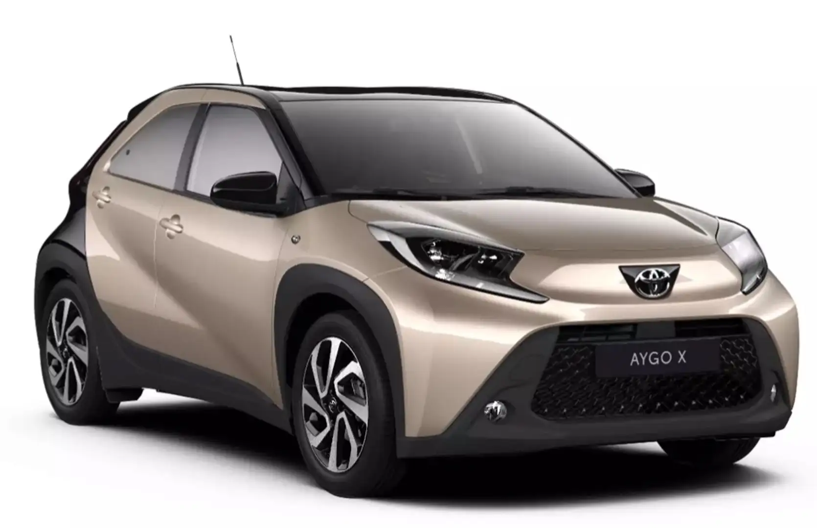 Toyota Aygo 1.0 Teamplayer Klima Kamera Sitzhzg Tempomat Beige - 1