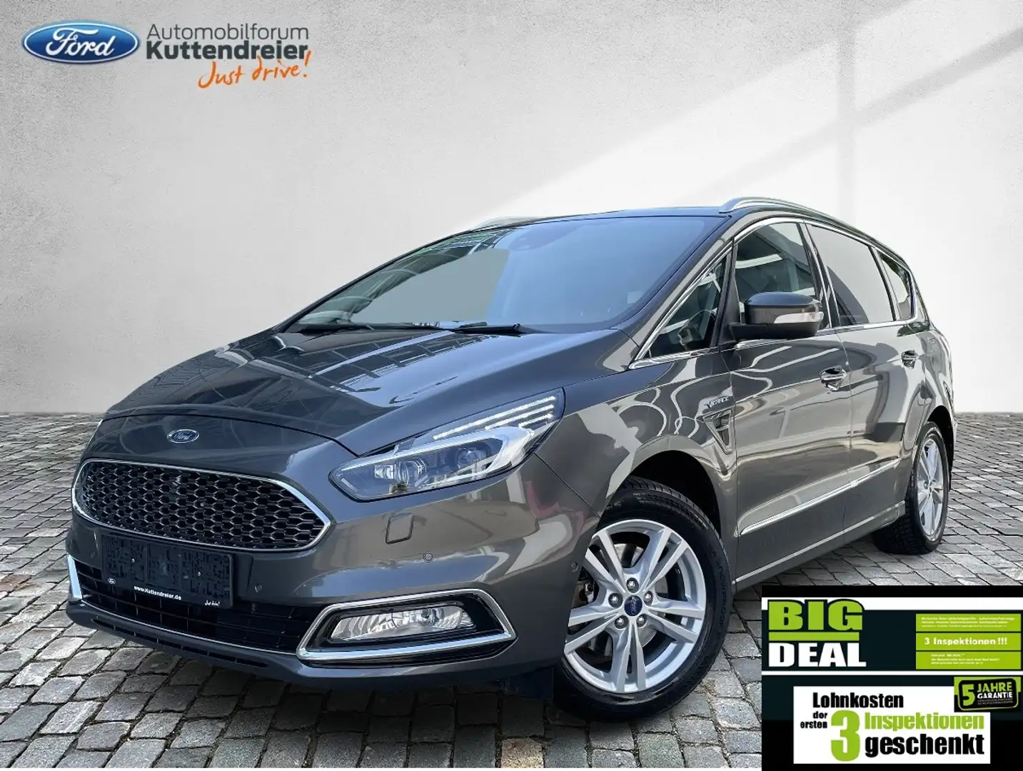 Ford S-Max Vignale Navi Kamera Voll-LED AHKschwenbar Gris - 1