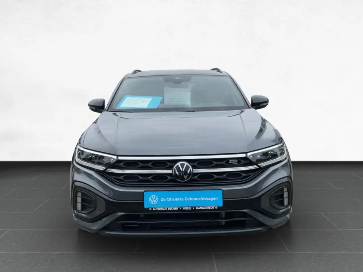 Volkswagen T-Roc 1.0 TSI 6-Gang R-Line /AHK/Navi/Pano Gris - 2