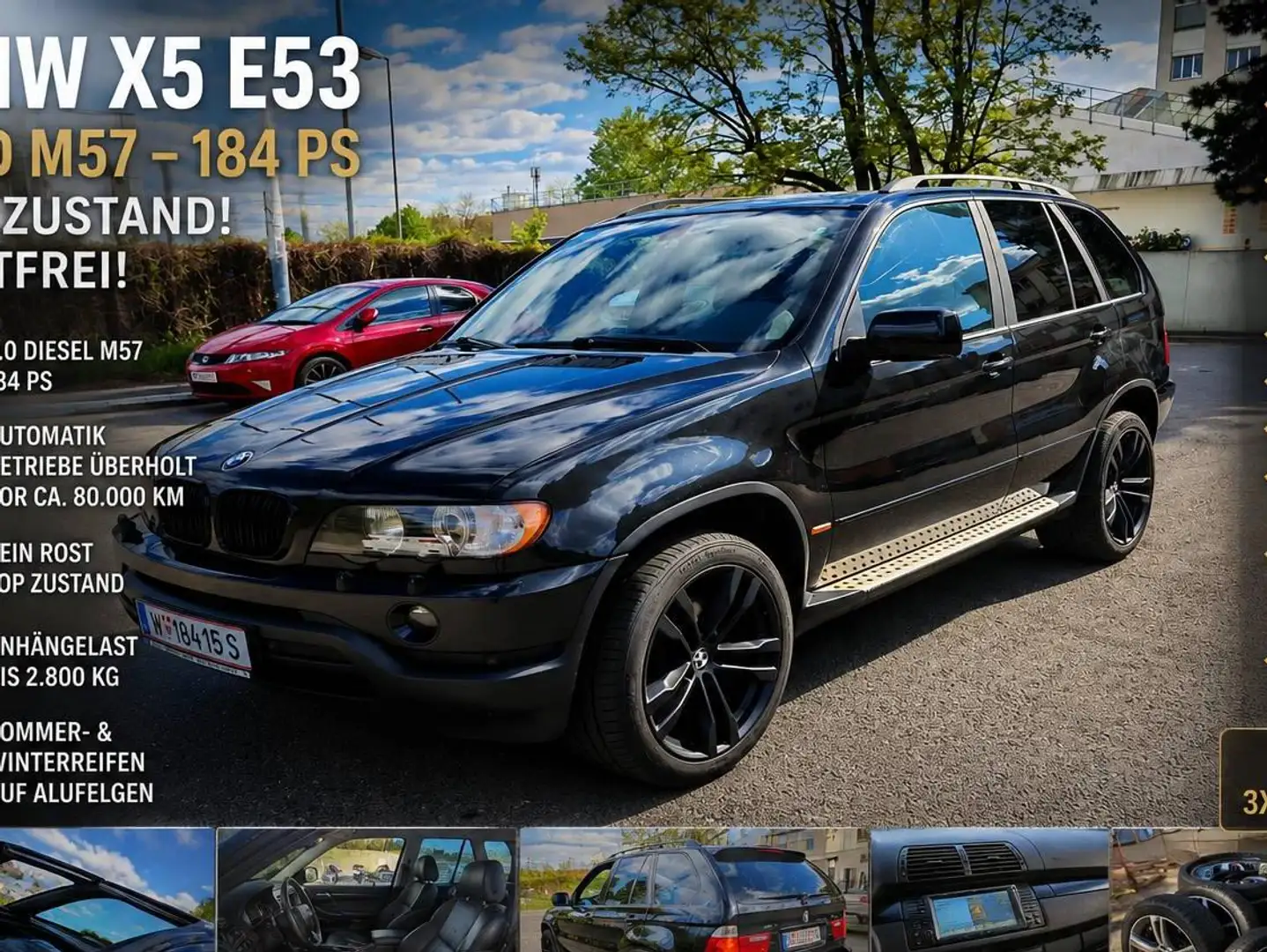 BMW X5 X5 3,0d Österreich-Paket Aut. Österreich-Paket Schwarz - 1