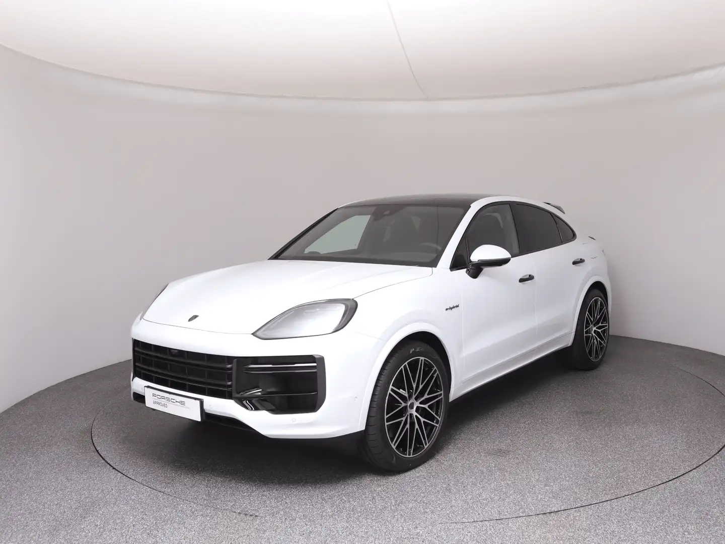 Porsche Cayenne Turbo E-Hybrid Coupé Weiß - 1