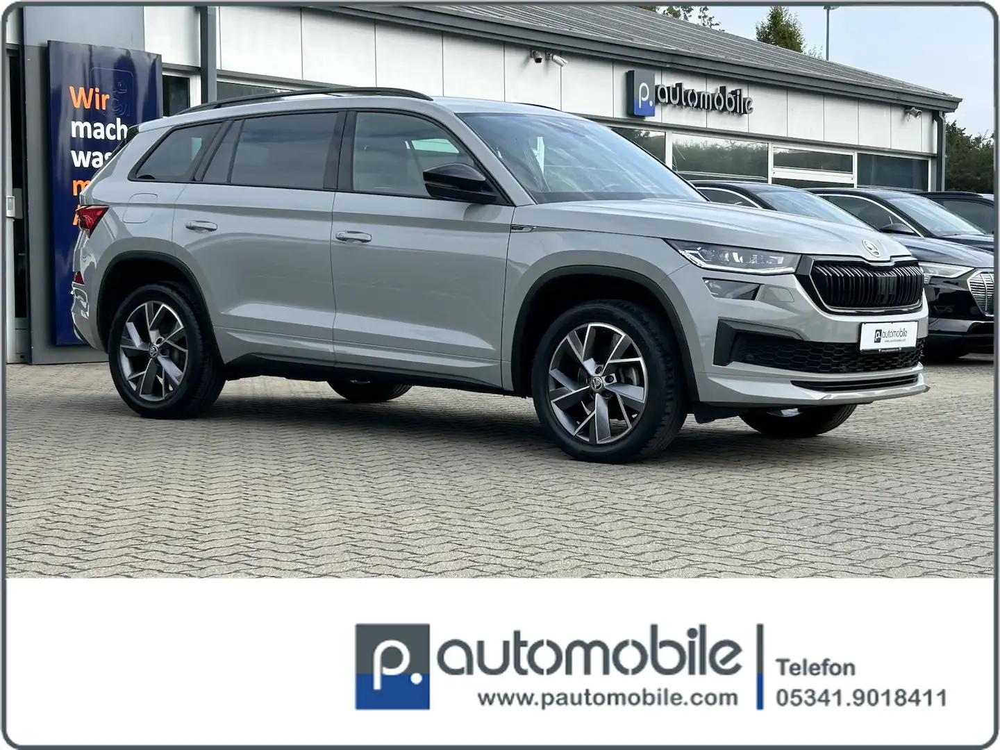 Skoda Kodiaq 2.0 TDI DSG Sportline*STANDHEIZUNG*ACC*SH Gris - 1