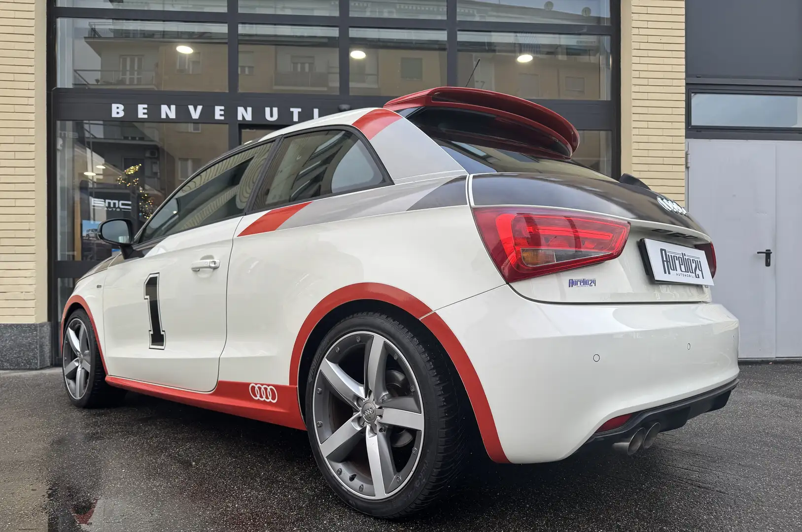 Audi A1 A1 1.4 TFSI COMPETITON LINE Bianco - 2