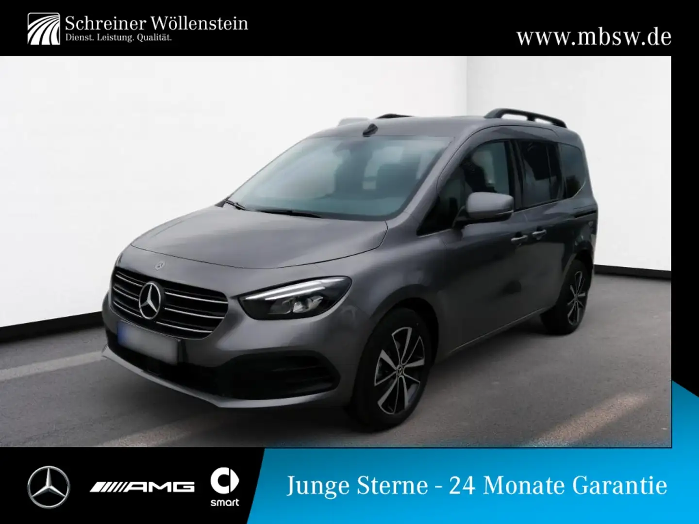 Mercedes-Benz T-Klasse T 180 d *Progressive*Navi*MBUX*RKam*AUT*D Gris - 1