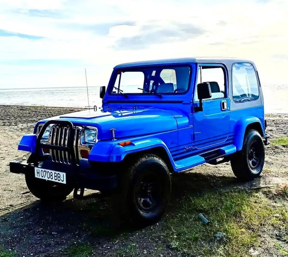 Jeep Wrangler YJ Aut. Azul - 1