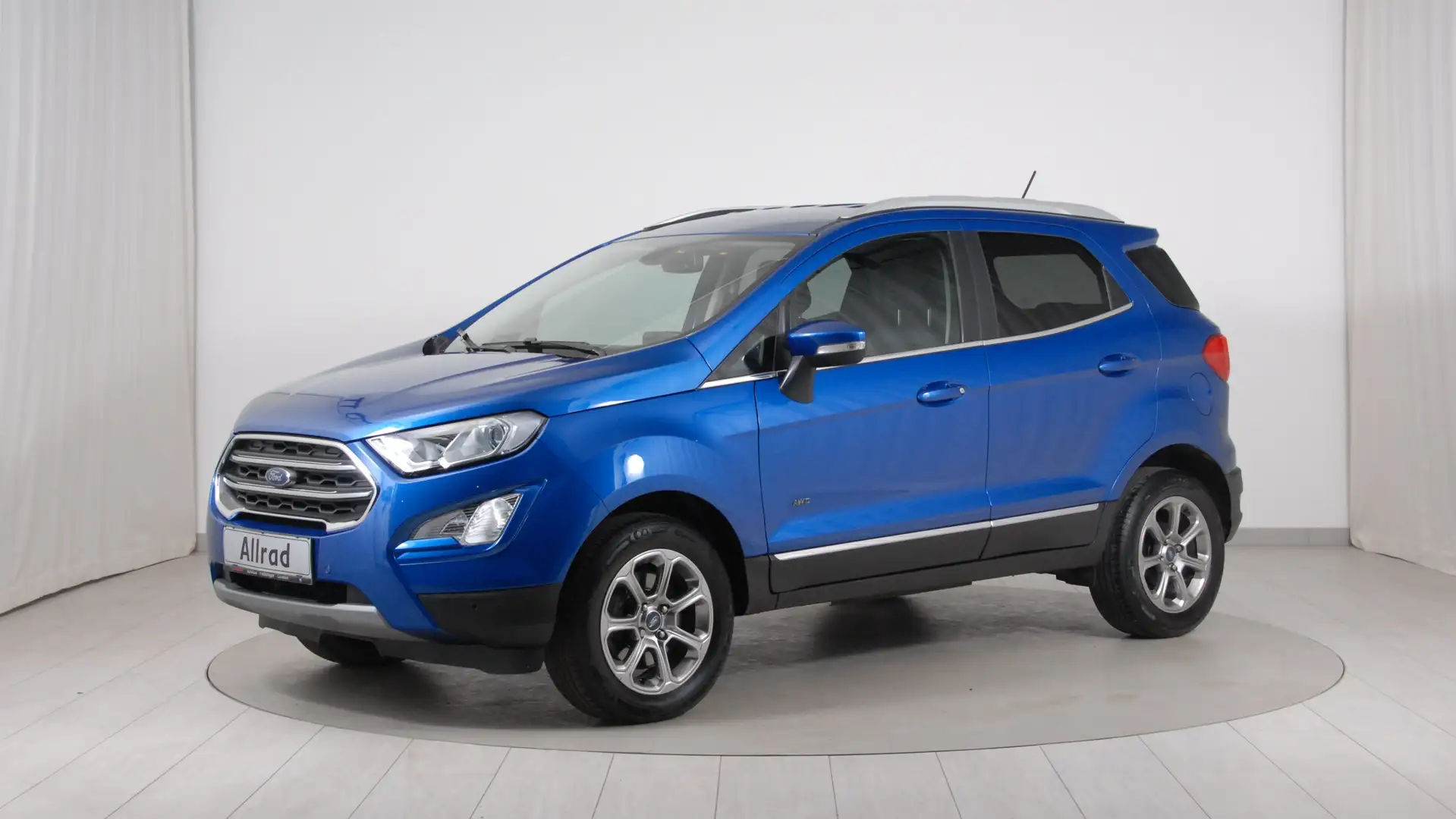 Ford EcoSport Titanium 1.5 TDCi AWD *Navi, Xenonscheinw., AHV* Blau - 2