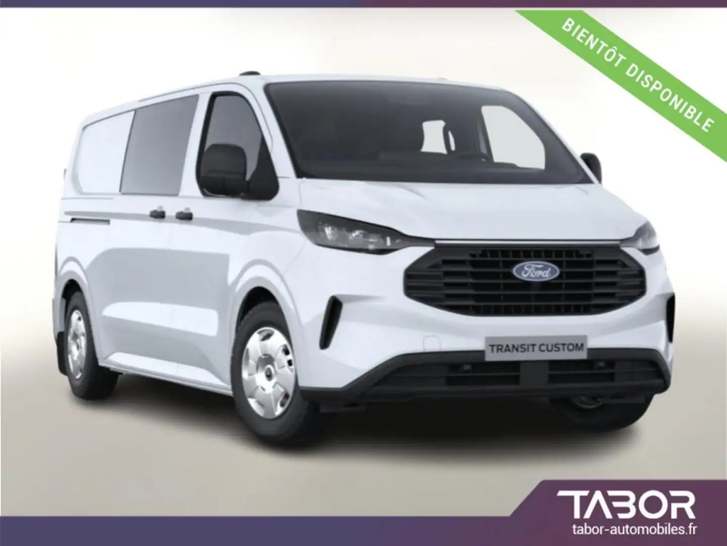 Ford Transit Custom Cabine TDCi 136 Trend 320L2 Blanc - 1