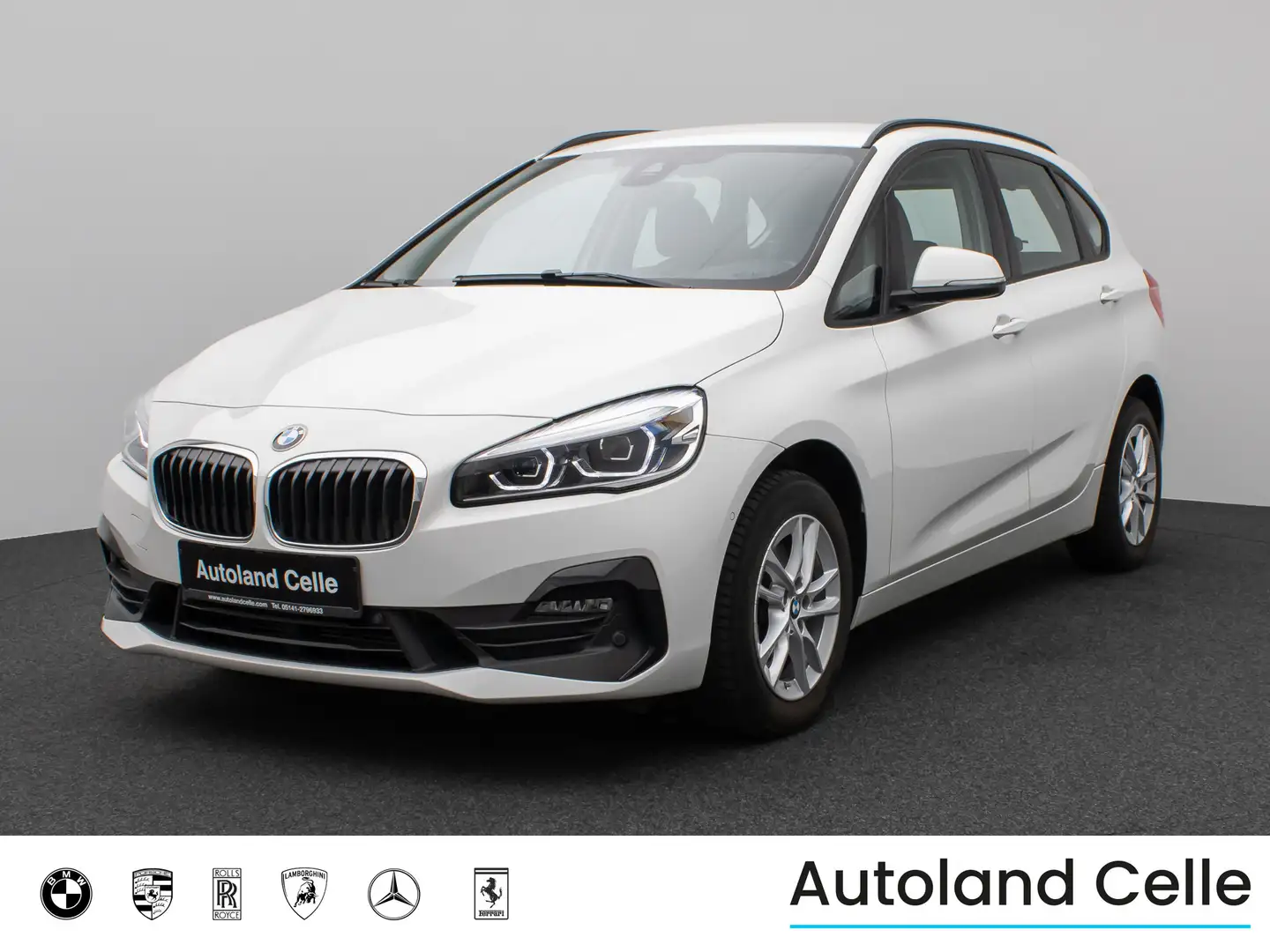 BMW 218 Kamera Navi HiFi AHK LED Geschwindigkeitsre Blanc - 1