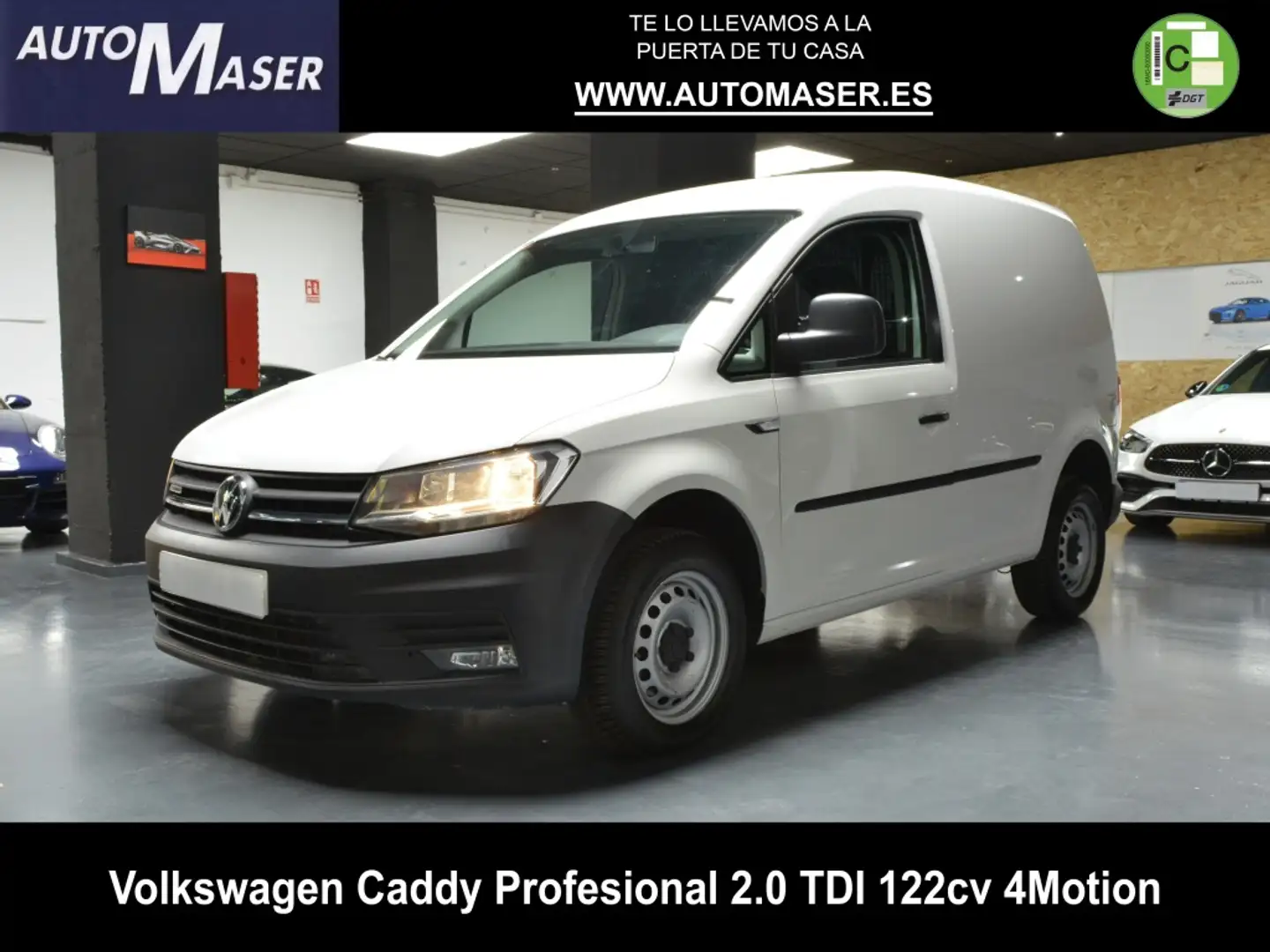 Volkswagen Caddy Furgón 2.0TDI 4M 90kW Wit - 1