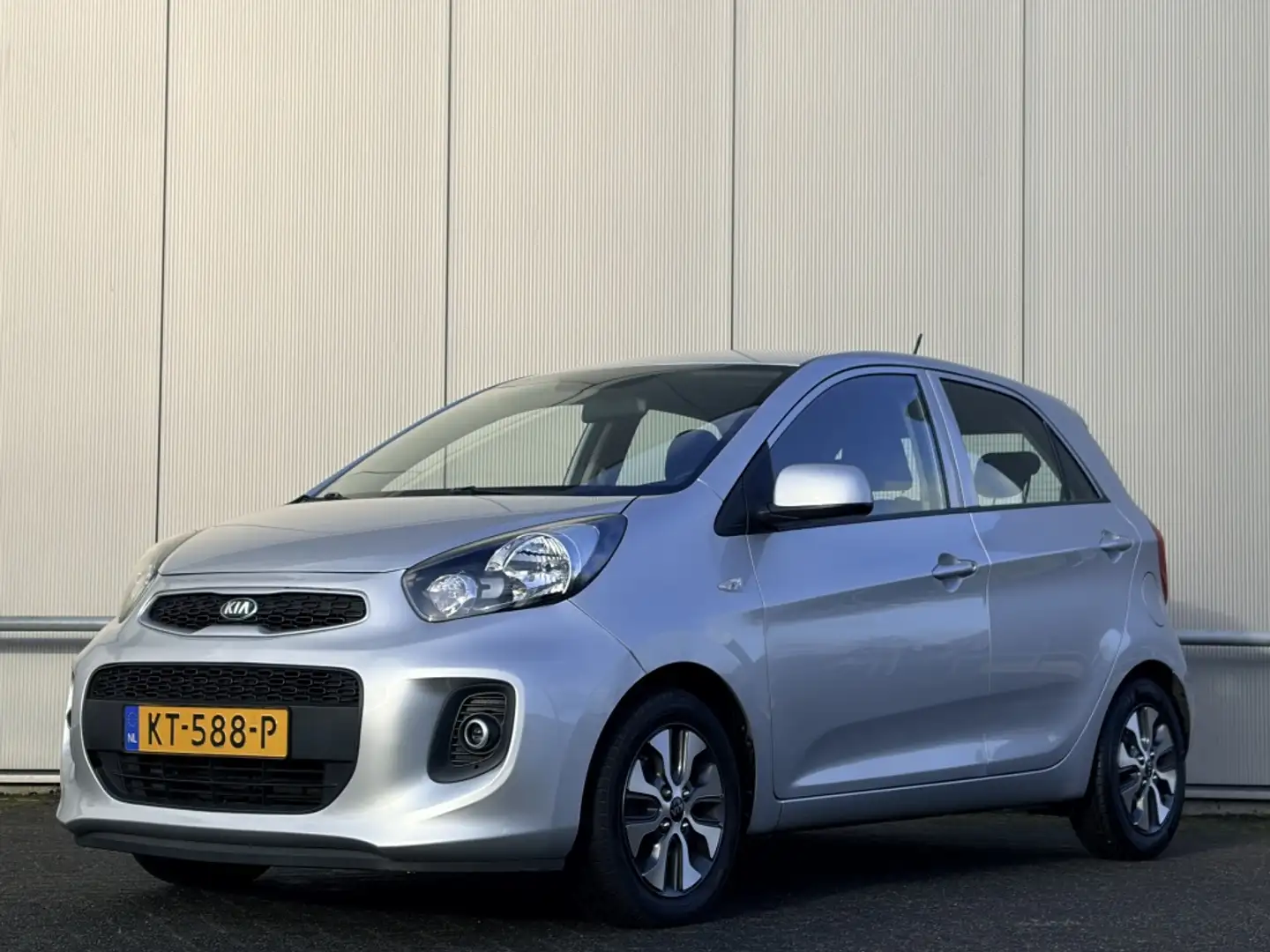 Kia Picanto 1.0 CVVT - navi - camera - airco - nap! Grau - 1