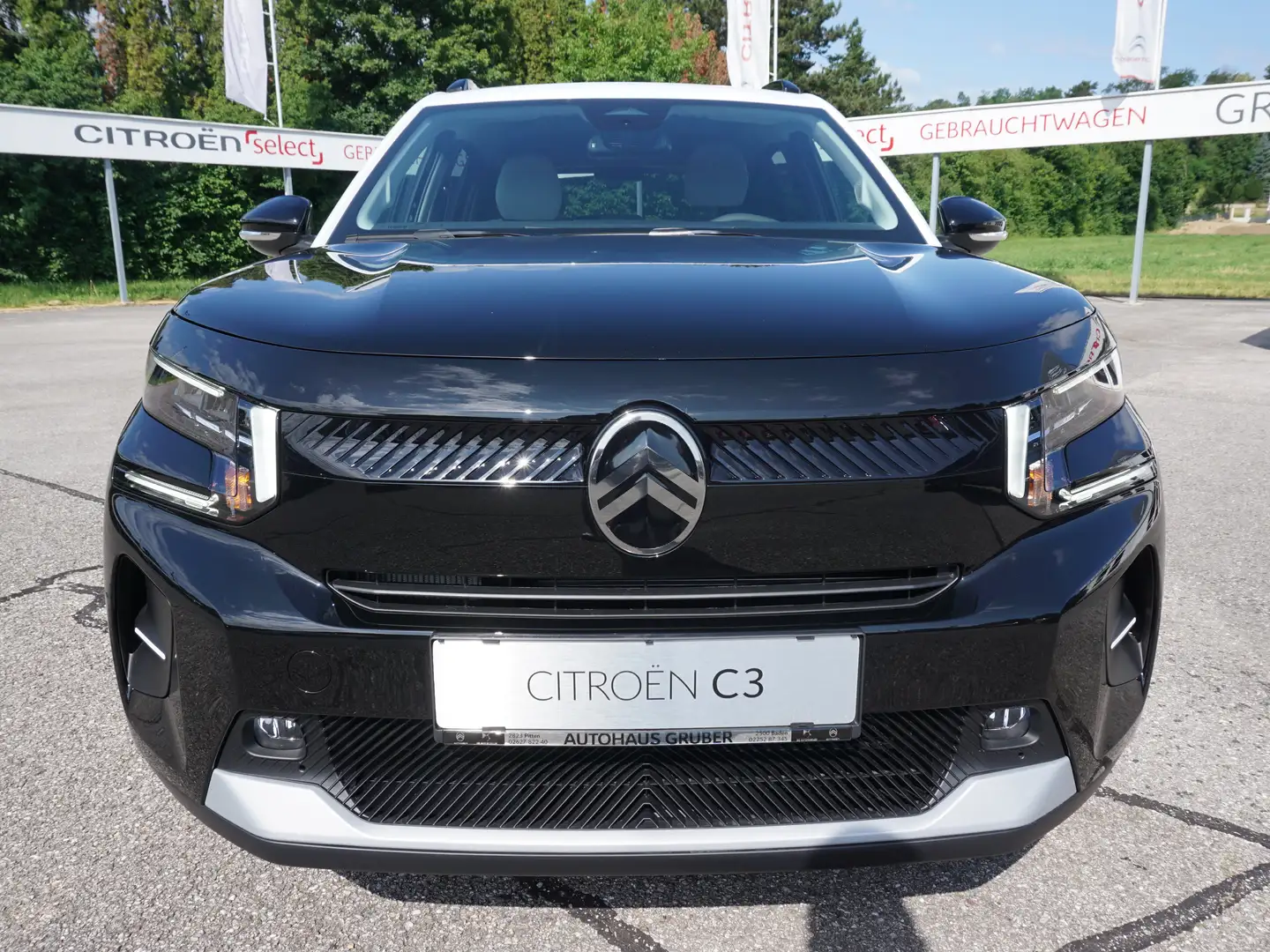 Citroen C3 Hybrid mHEV 110 S Zwart - 2