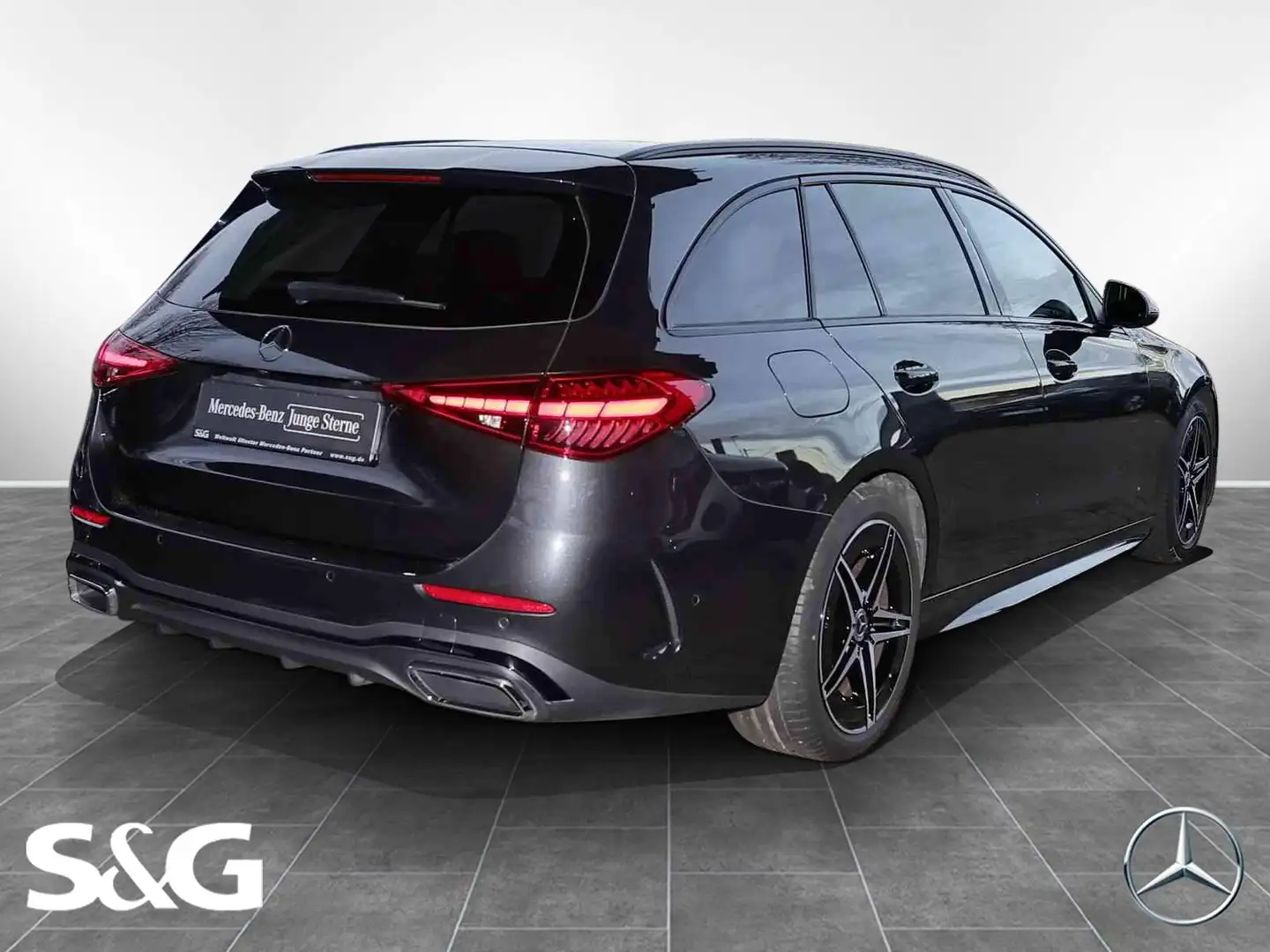 Mercedes-Benz C 180 T AMG TOTWINKEL+CARPLAY+360°+SPURHALTE+18" Grau - 2