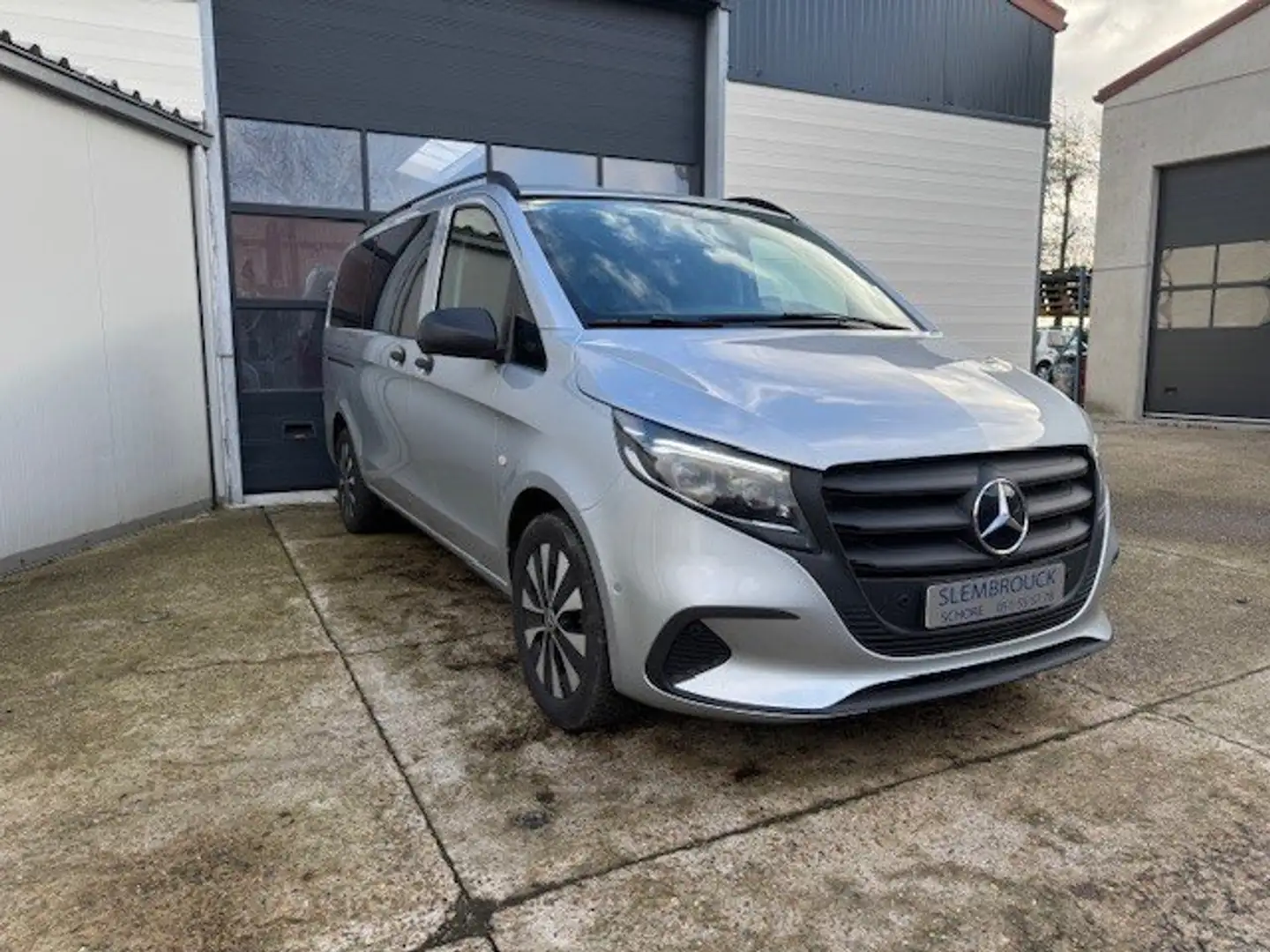 Mercedes-Benz Vito 116 -trekhaak -camera -distronic -achterdeuren Zilver - 2