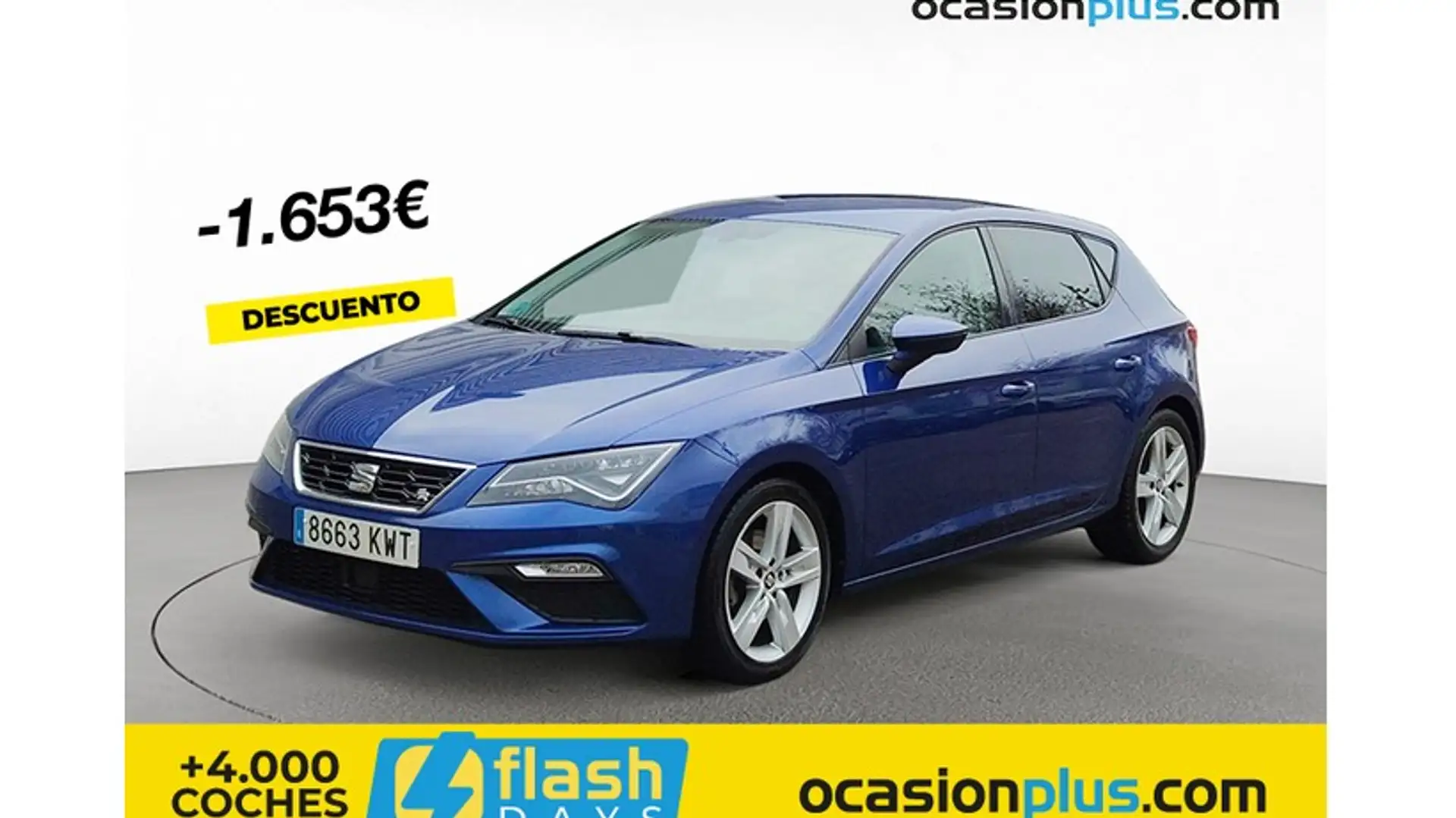 SEAT Leon 1.5 EcoTSI S&S FR 150 Azul - 1