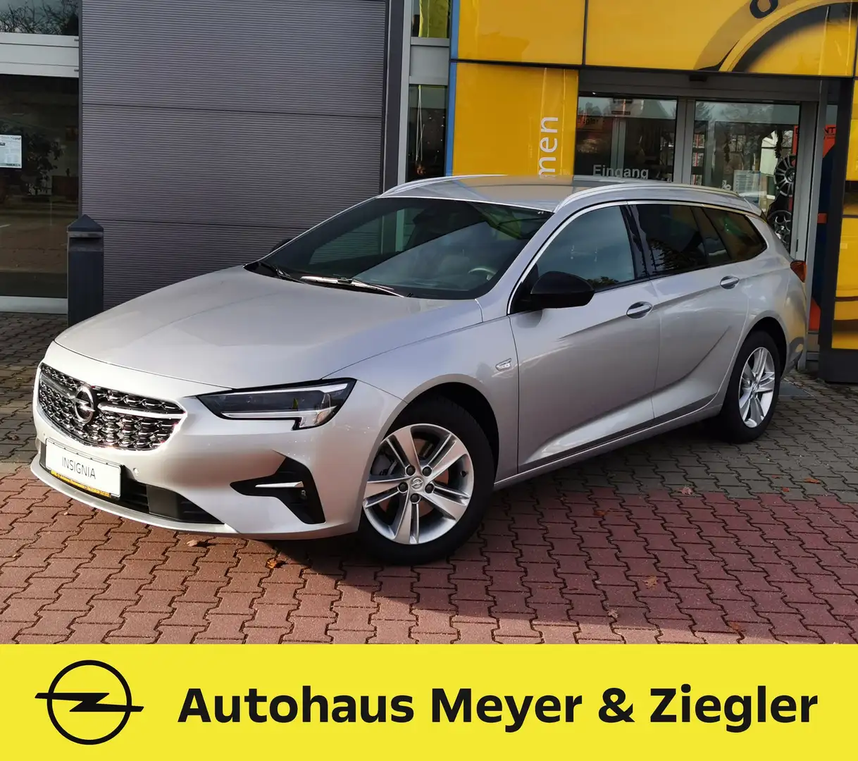 Opel Insignia ST 2.0 Diesel Aut. SHZ/LHZ/AHZV/Navi/LED-MatrixL. Argento - 1