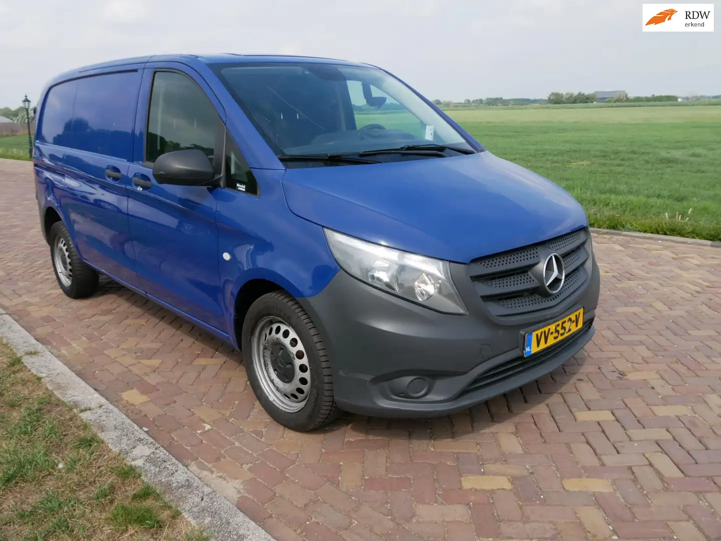 Mercedes-Benz Vito 114 CDI AUT. AC CAMERA 3-SEATS ** 6899 EX BTW ** Blauw - 1