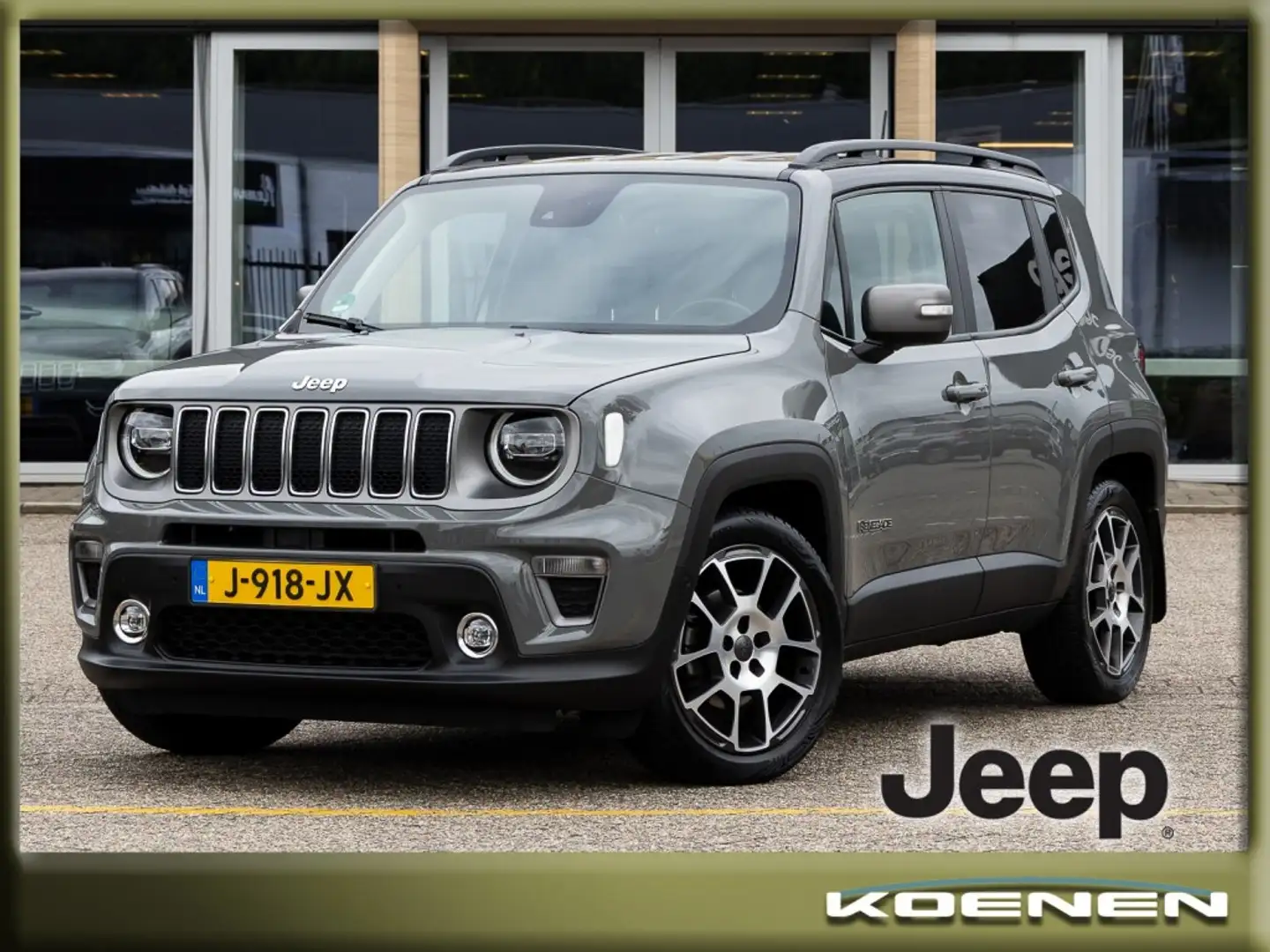 Jeep Renegade 1.3T DDCT LIMITED Grijs - 1