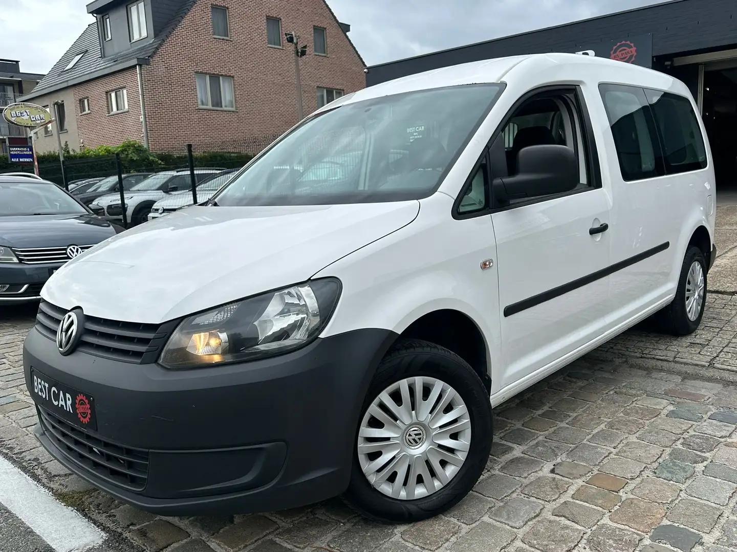 Volkswagen Caddy Maxi 1.6 TDI * 5PL Wit - 1
