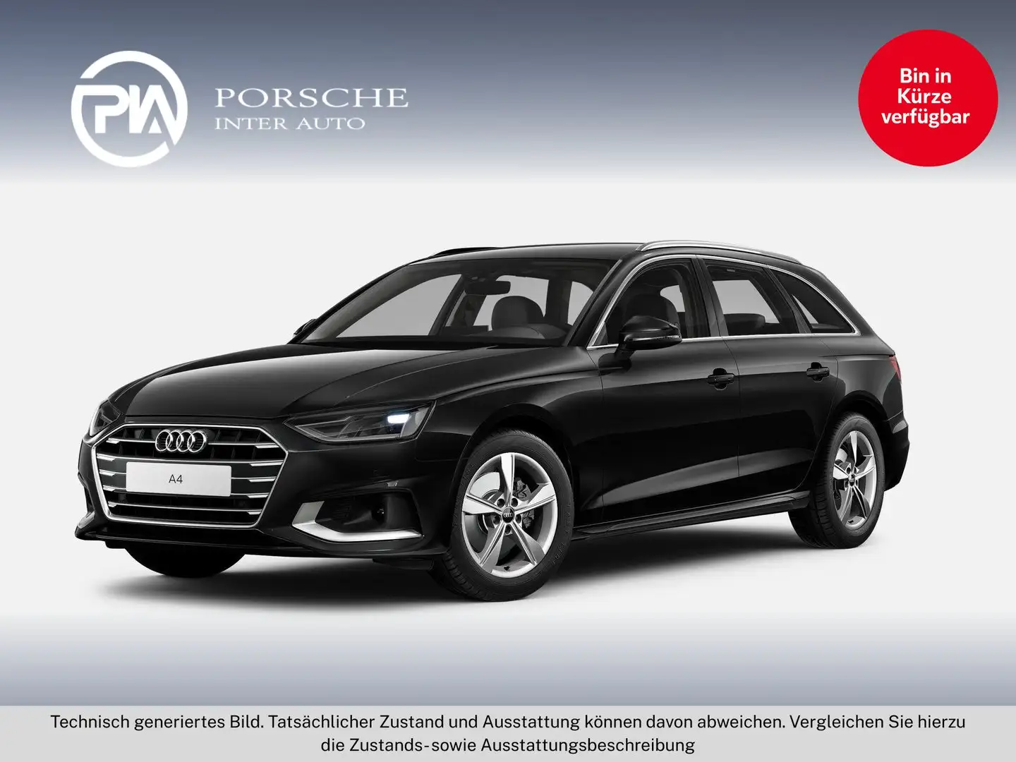 Audi A4 30 TDI advanced Schwarz - 1
