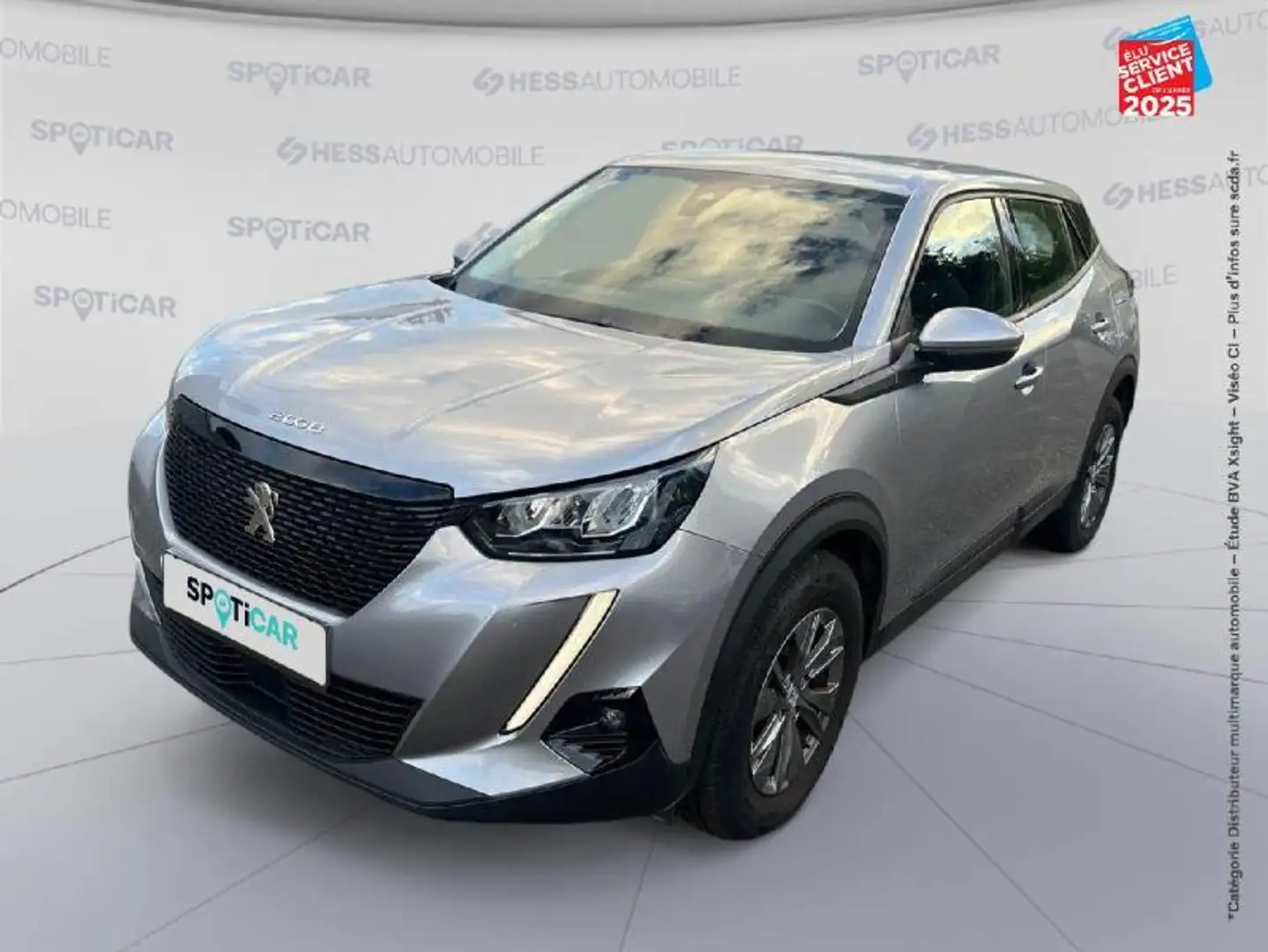 Peugeot 2008 1.2 PureTech 130ch S\u0026S Active Business 7cv Gris - 1