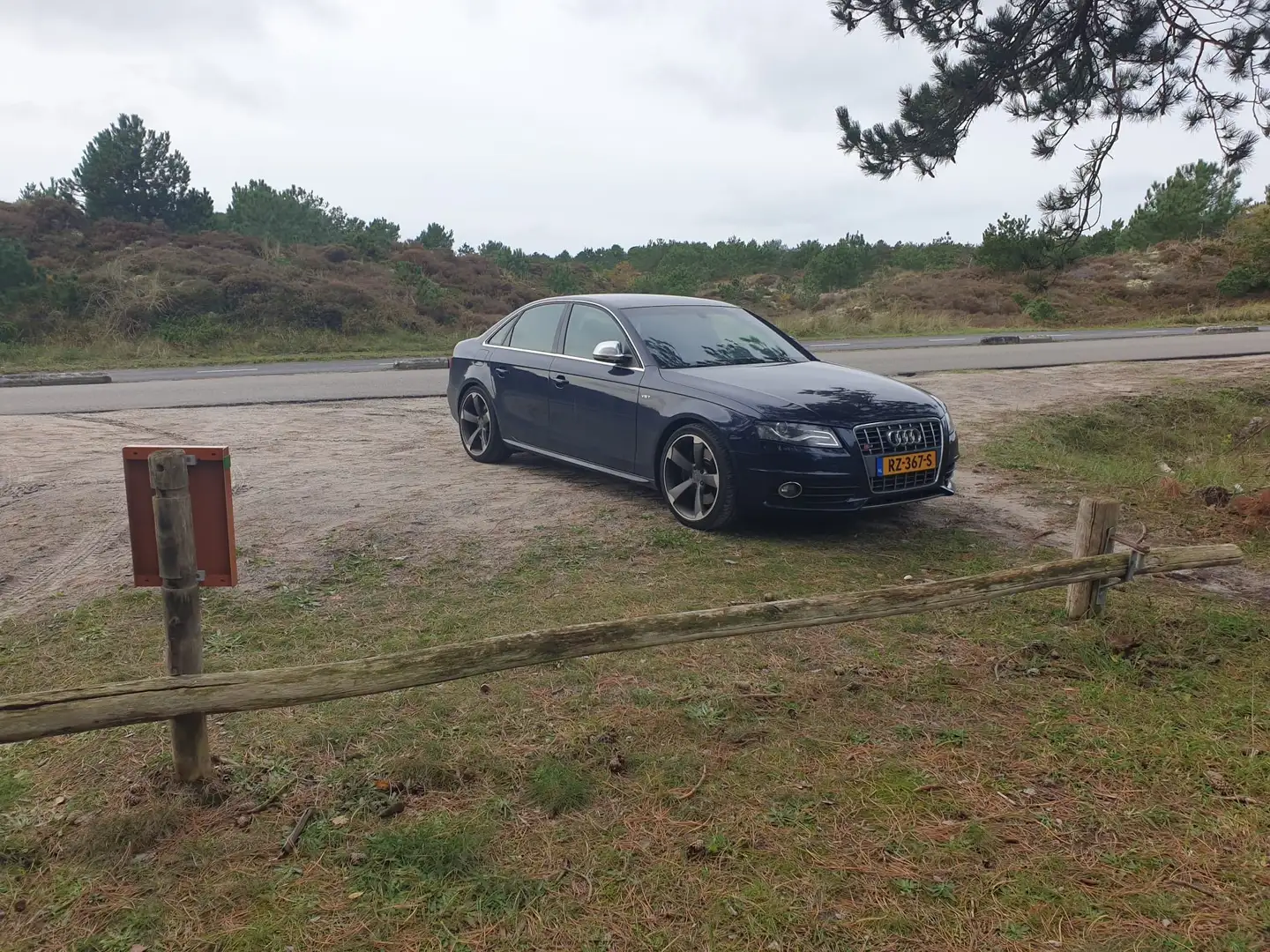 Audi S4 S4 3.0 TFSI q. Pro L Blauw - 1