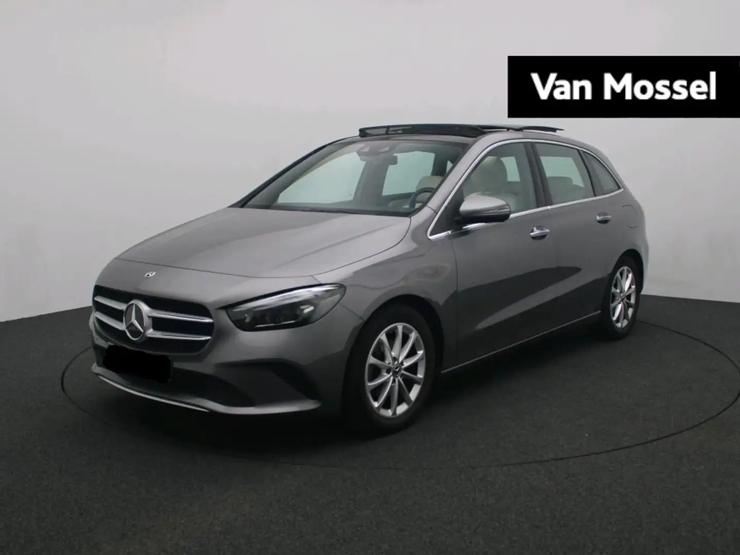 Mercedes-Benz B 180 Business Solution + LEDER + TREKHAAK + PANORAMISCH Gris - 1