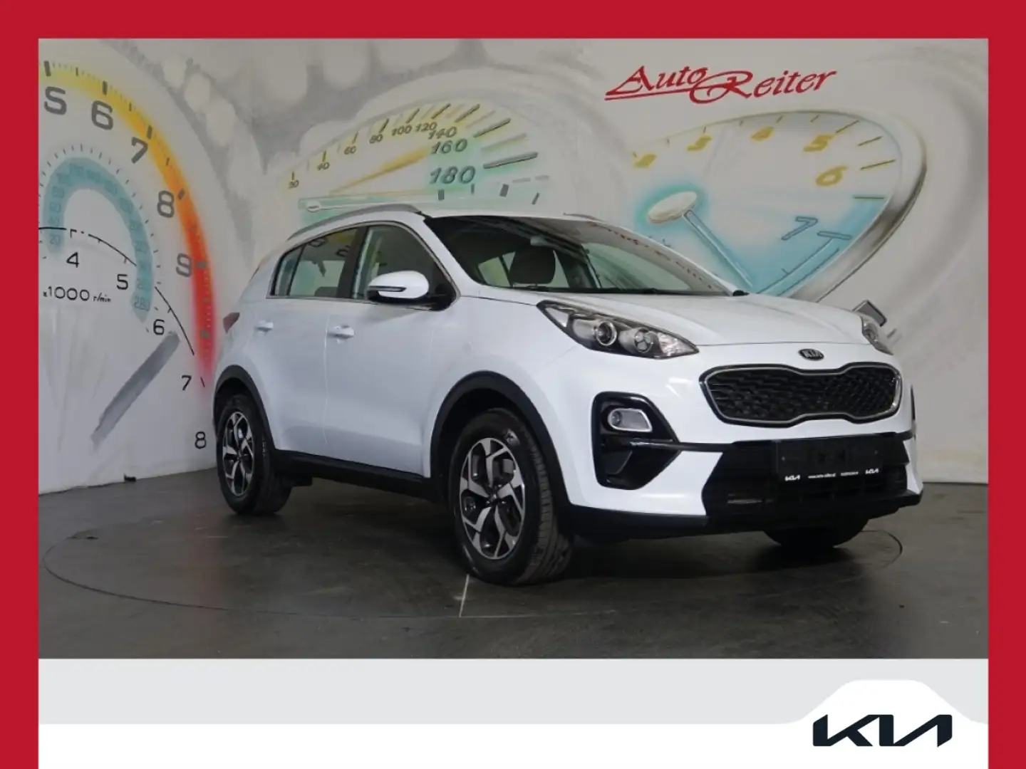 Kia Sportage 1,6 CRDI SCR Silber *NAVI, SITZ- UND LENKRADHEI... Weiß - 1
