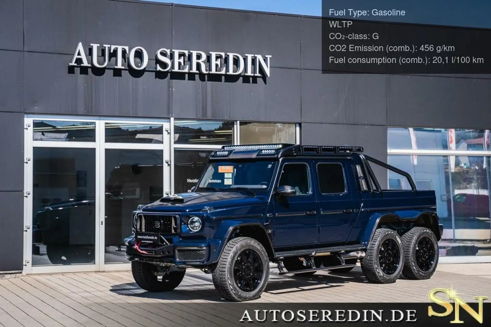 Mercedes-Benz G 63 AMG BRABUS XLP 900 6X6 DEEP BLUE Bleu - 1