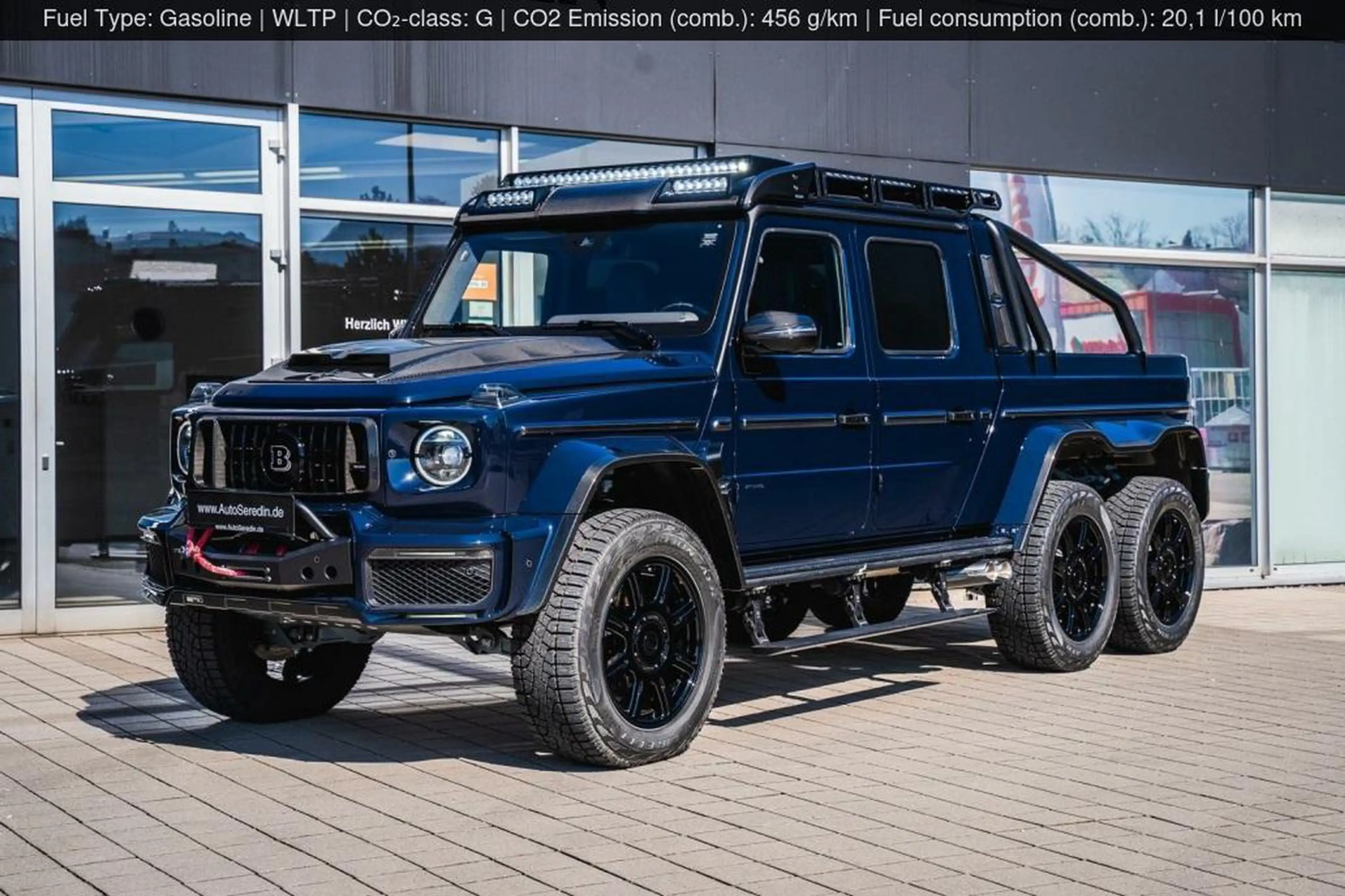 Mercedes-Benz G 63 AMG BRABUS XLP 900 6X6 DEEP BLUE — photo 3