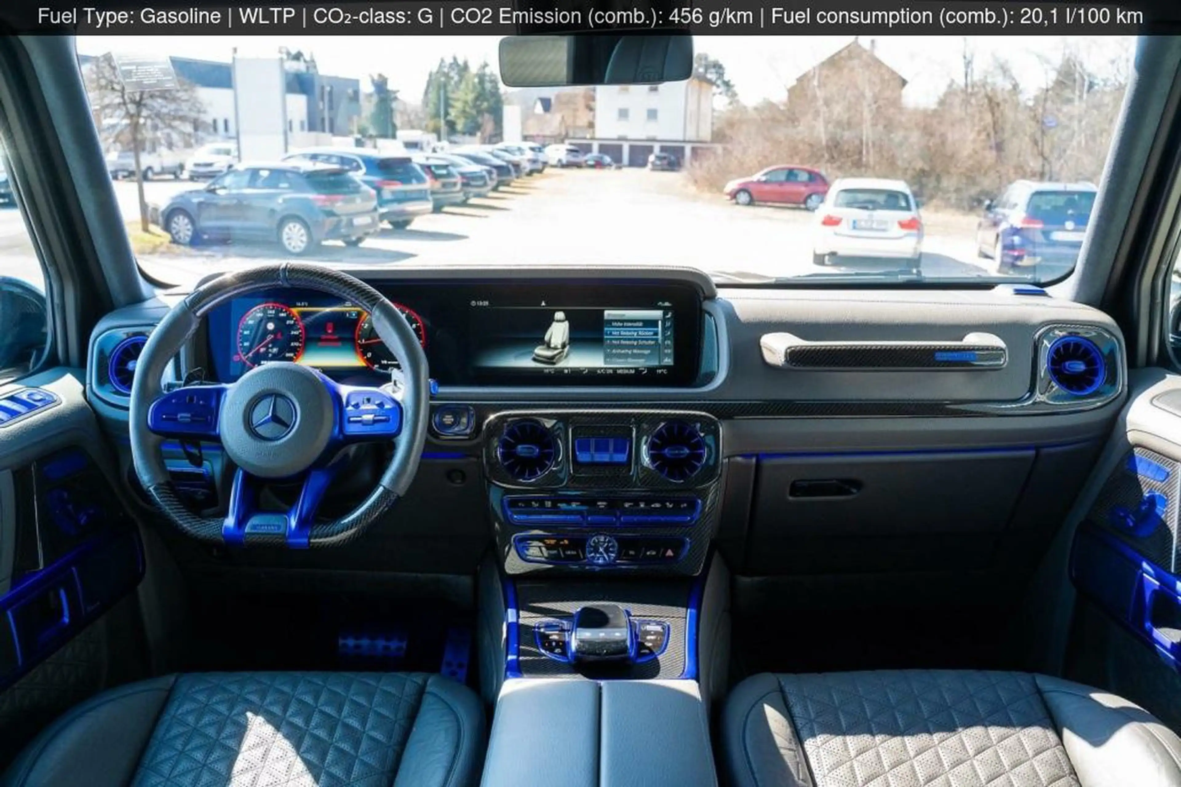 Mercedes-Benz G 63 AMG BRABUS XLP 900 6X6 DEEP BLUE — photo 12