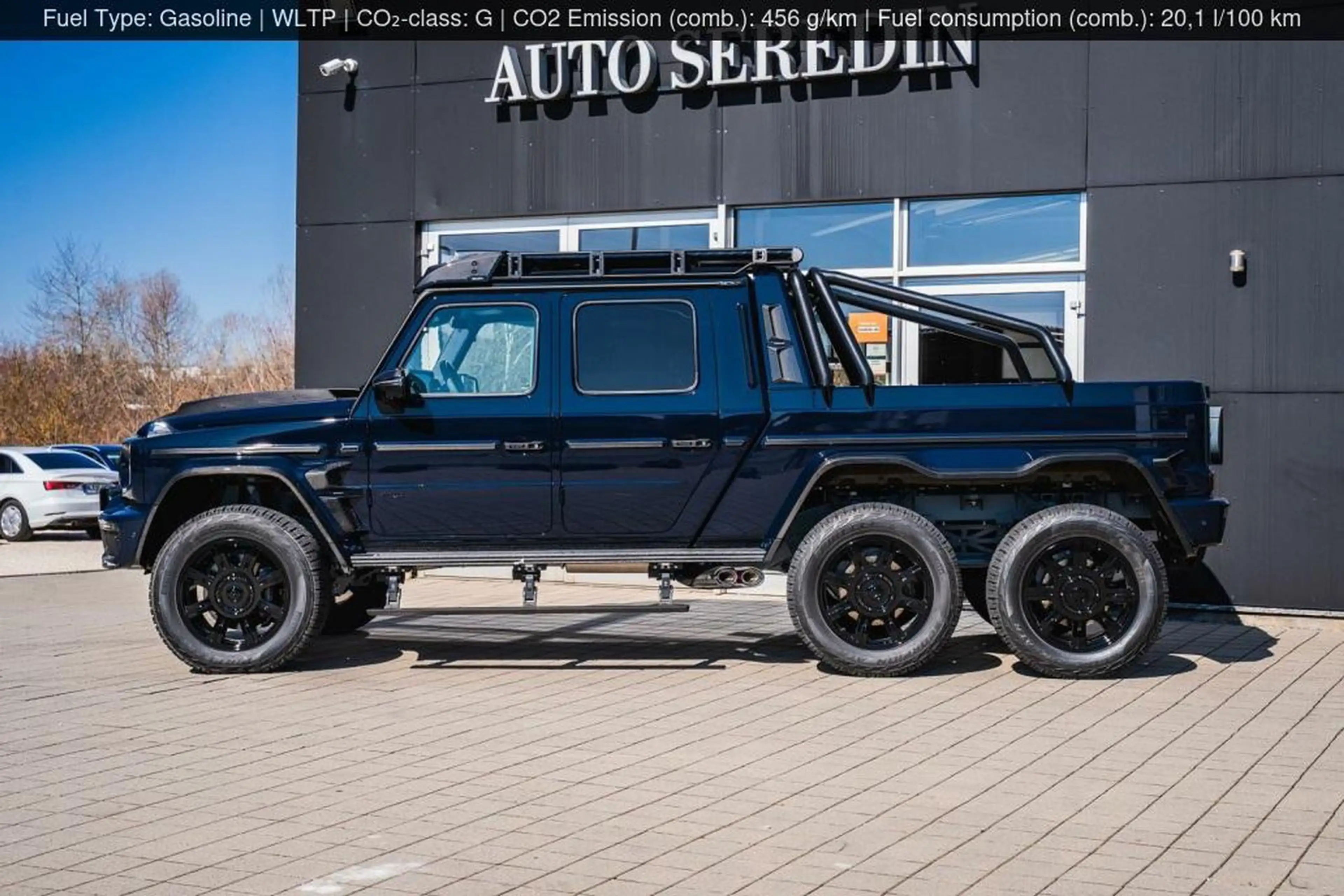 Mercedes-Benz G 63 AMG BRABUS XLP 900 6X6 DEEP BLUE — photo 7