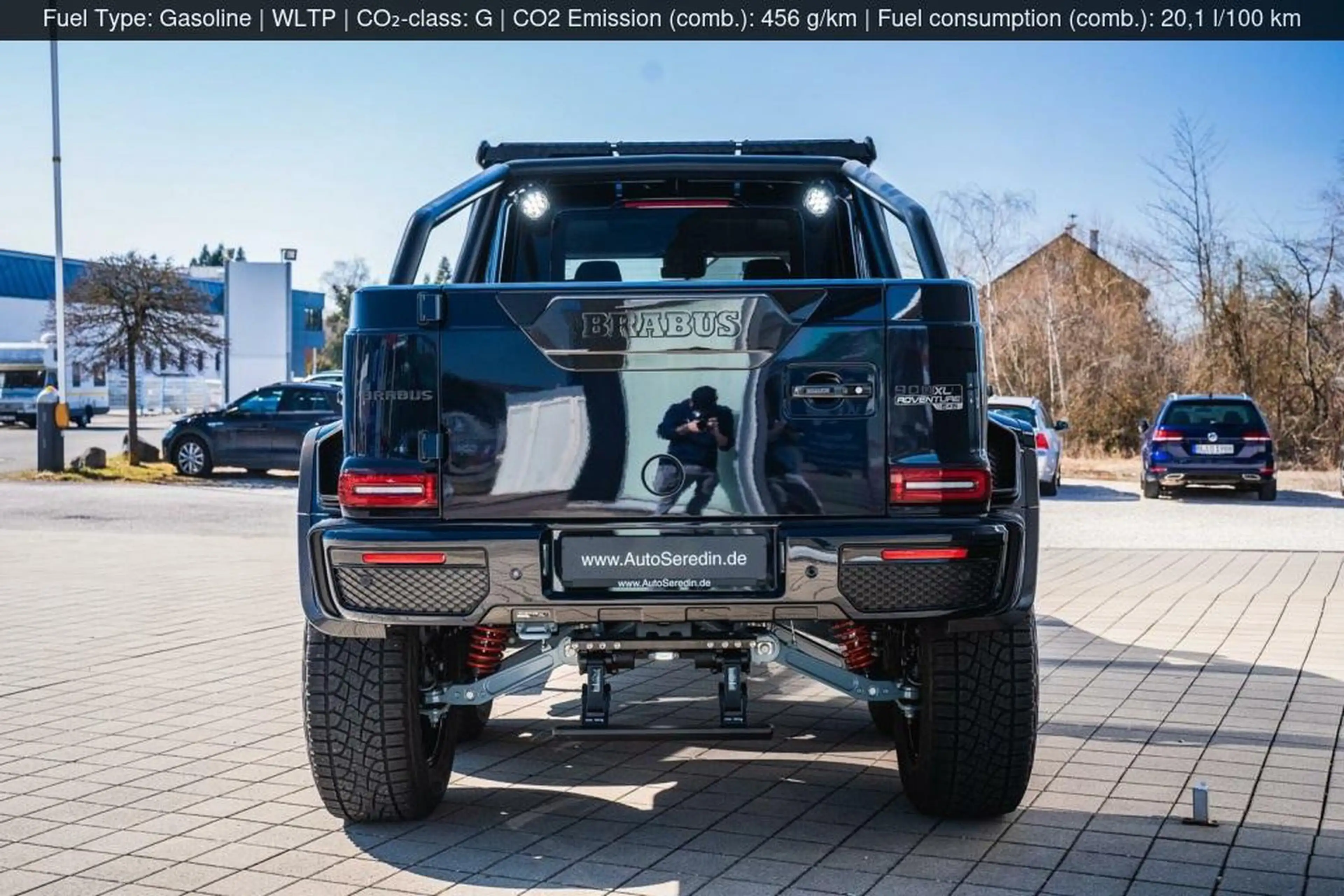 Mercedes-Benz G 63 AMG BRABUS XLP 900 6X6 DEEP BLUE — photo 5