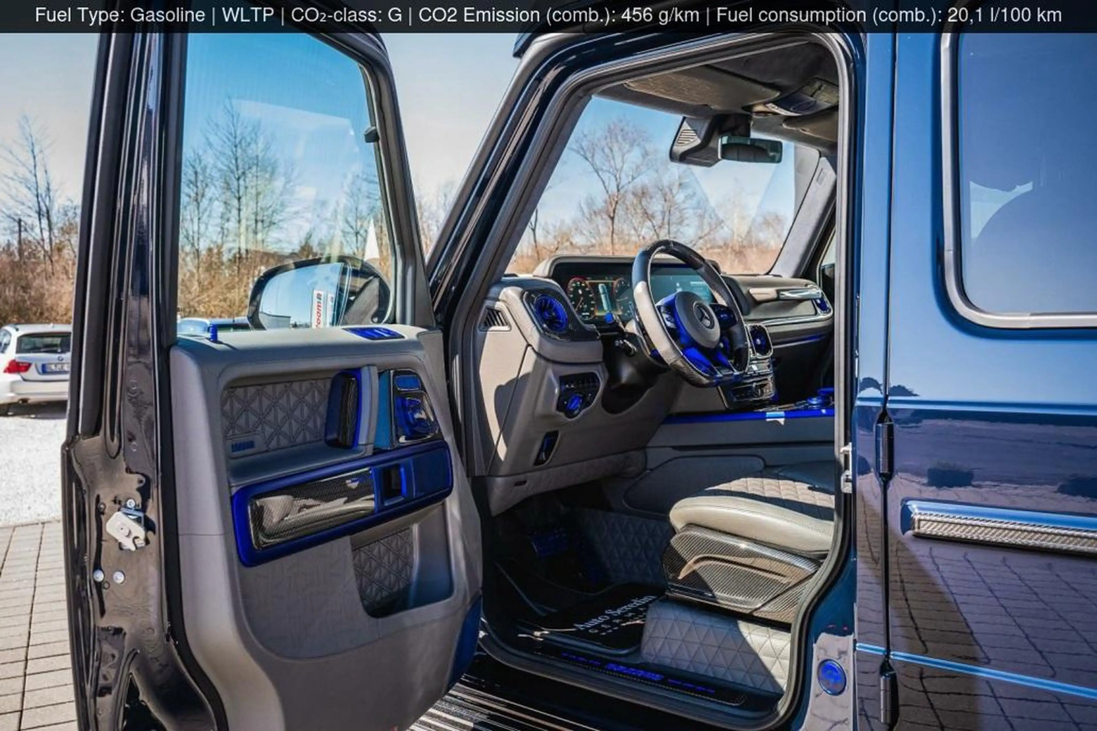 Mercedes-Benz G 63 AMG BRABUS XLP 900 6X6 DEEP BLUE — photo 11