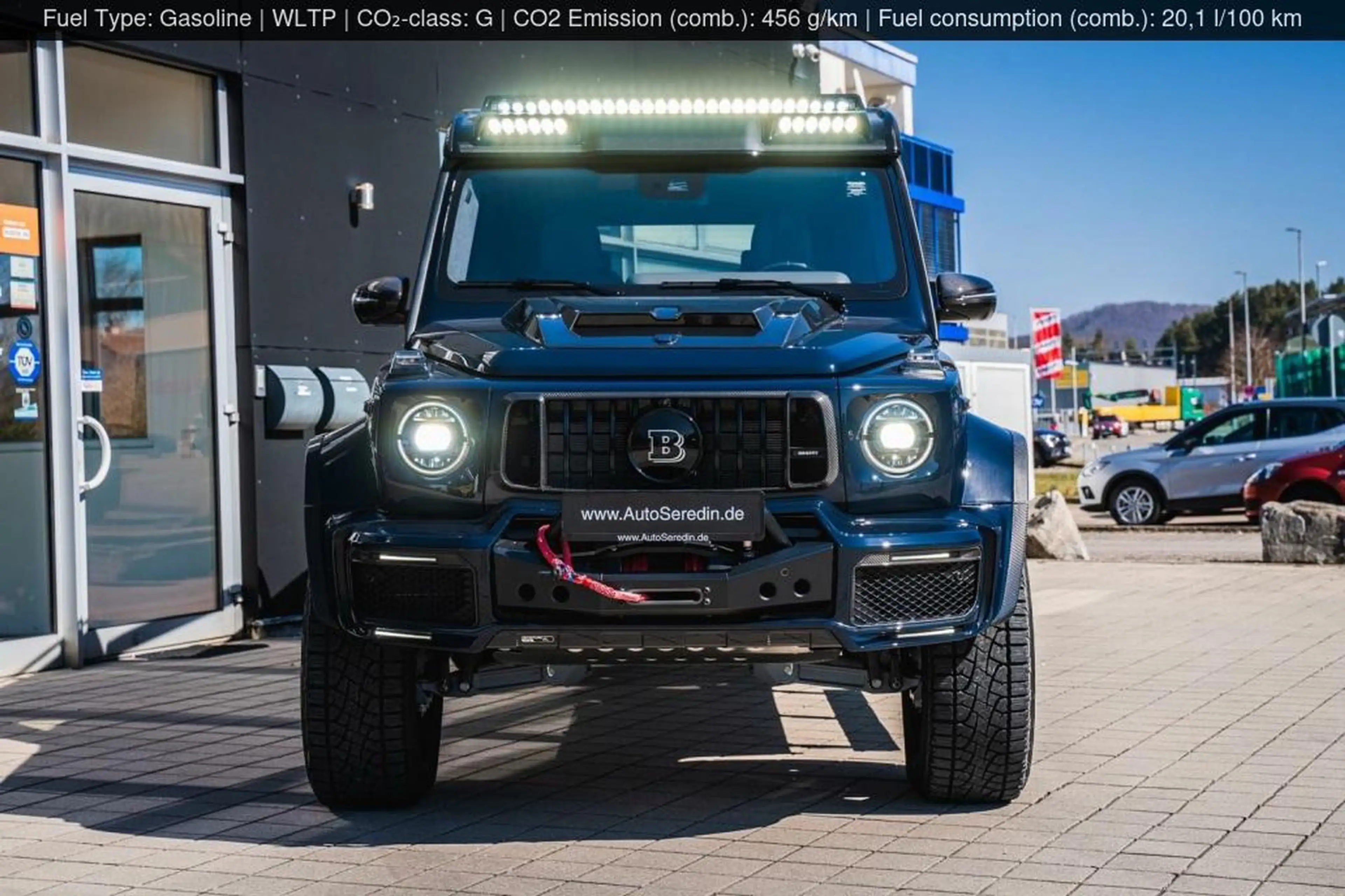 Mercedes-Benz G 63 AMG BRABUS XLP 900 6X6 DEEP BLUE — photo 4
