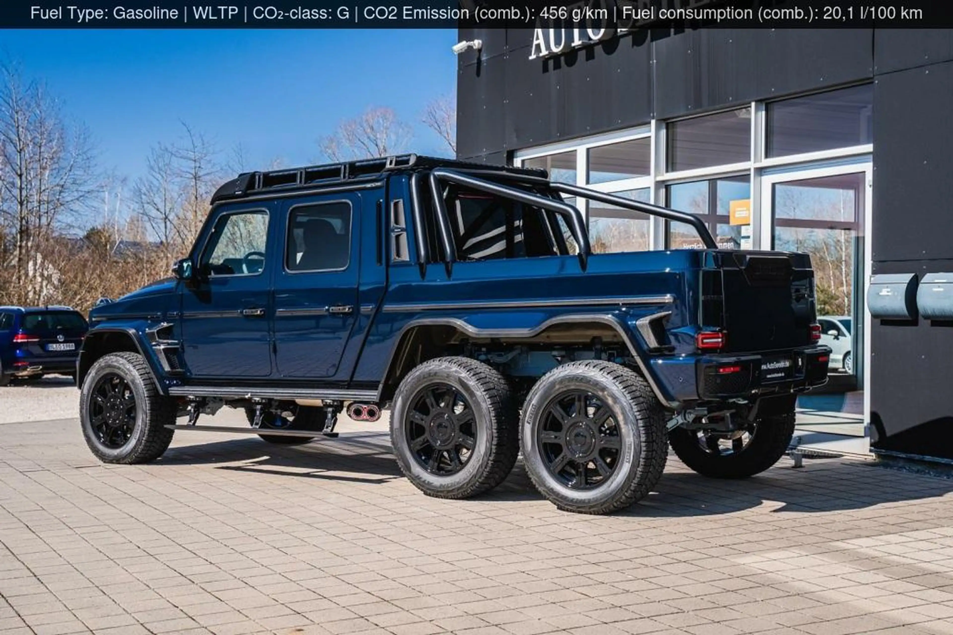 Mercedes-Benz G 63 AMG BRABUS XLP 900 6X6 DEEP BLUE — photo 6