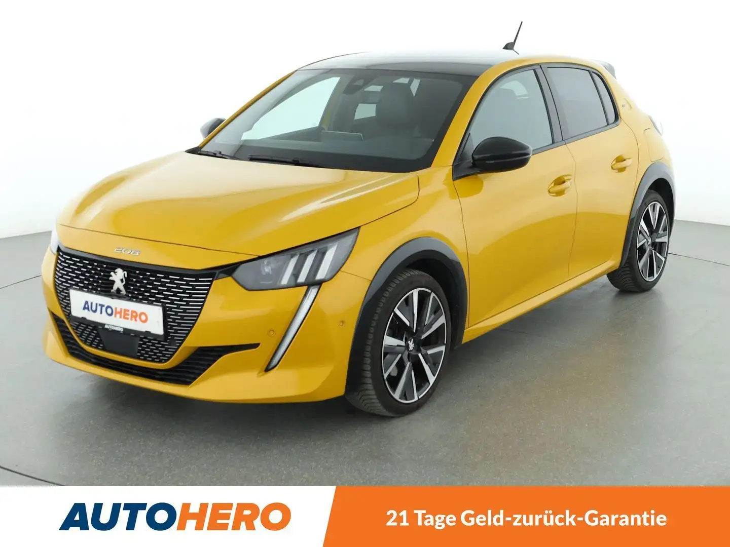 Peugeot 208 1.2 PureTech GT Aut.*NAVI*LED*TEMPO*CAM*PDC*SHZ* Gelb - 1