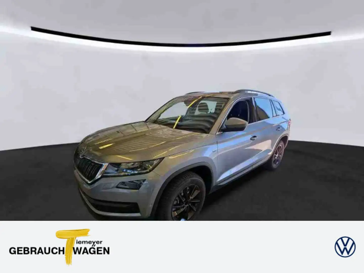 Skoda Kodiaq 2.0 TSI CLEVER LED ACC NAVI VIRTUAL LM19 Gris - 1