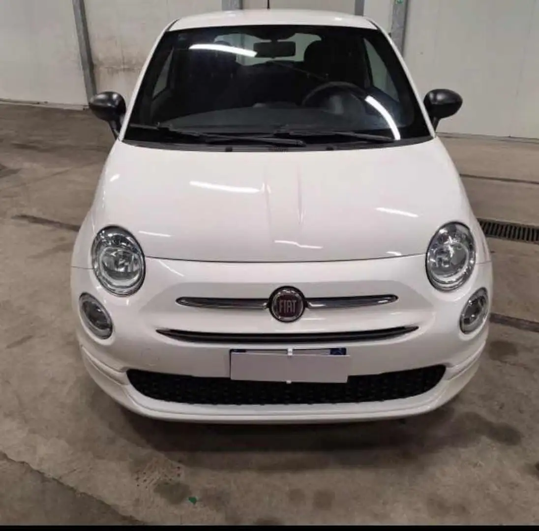 Fiat 500 1.0 Hybrid Blanc - 2