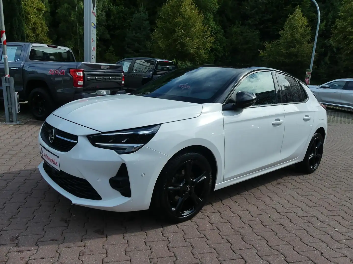 Opel Corsa F*1.2*Automatik*Klima*LED*Kam*Pano Weiß - 1