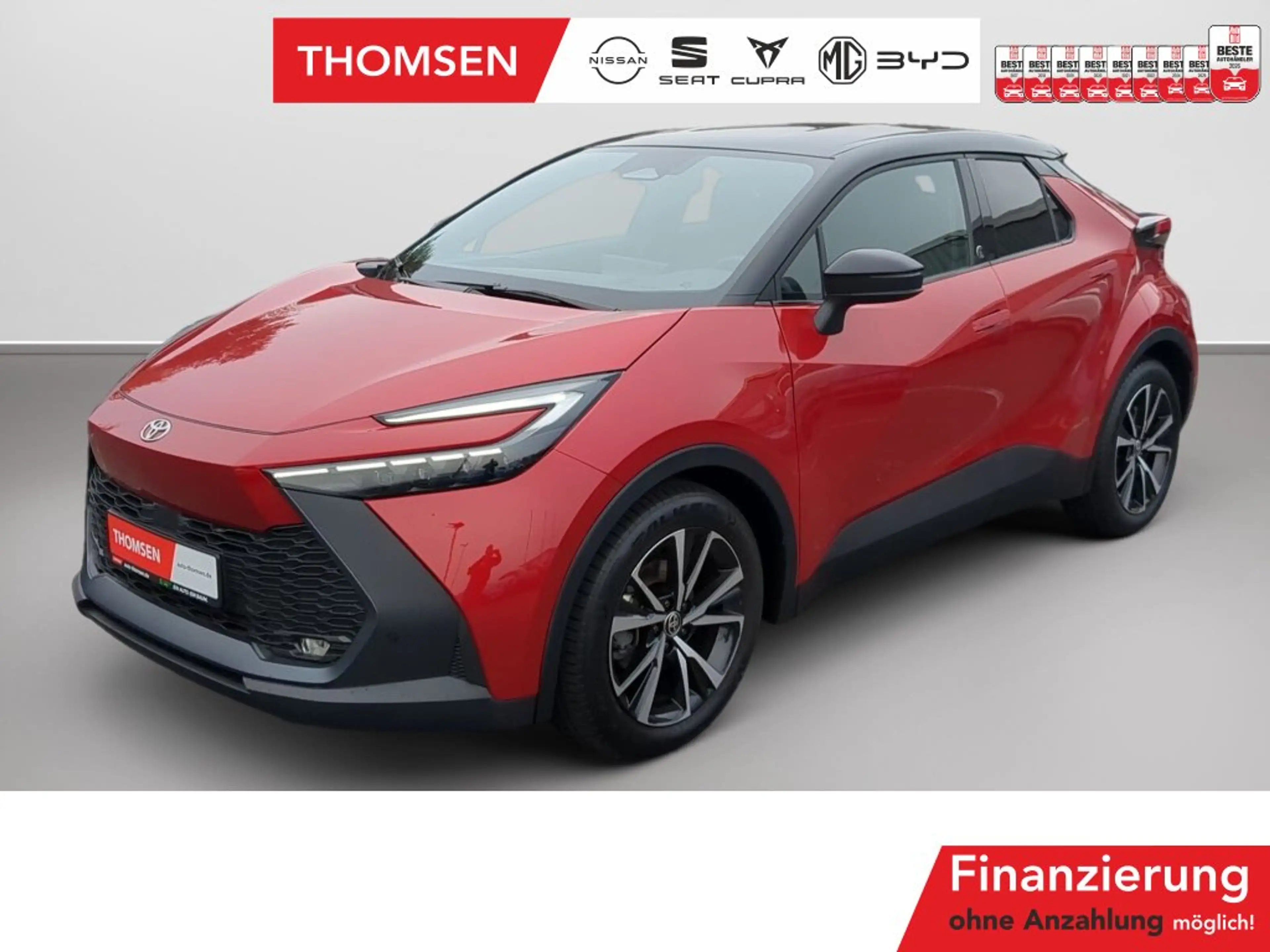 Toyota C-HR 1.8 FWD Team Deutschland ACC+AUT+Navi+Kam.