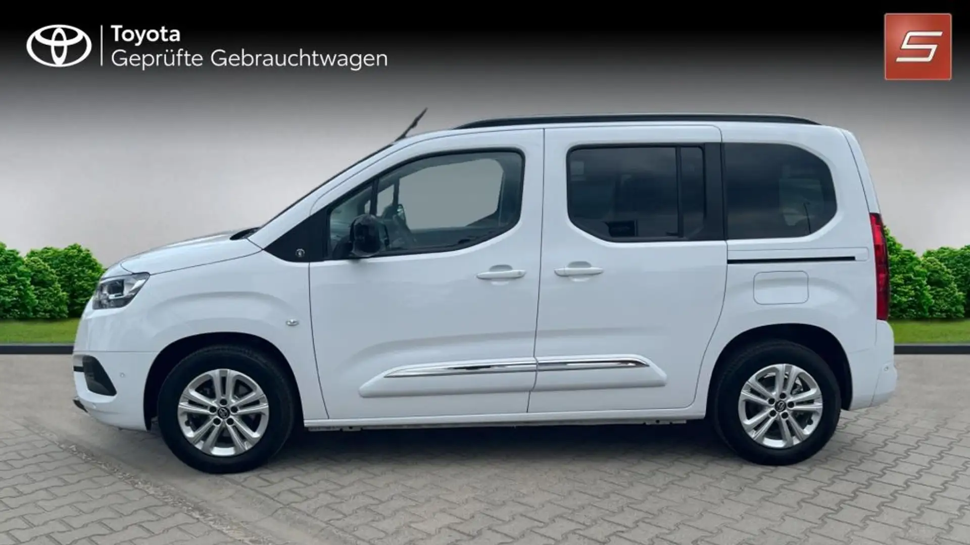 Toyota Proace City Verso 1.2 Turbo L1 Team Deutschland Blanc - 2