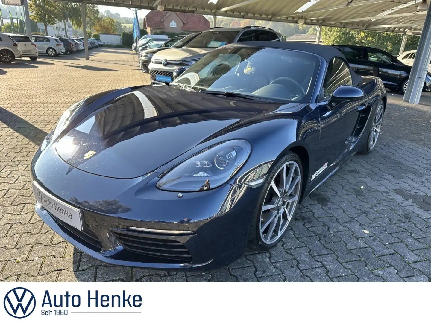Porsche 718 Boxster (Typ 982) PDK BI-XENON + LEDER + PORSCHE A Blau - 1