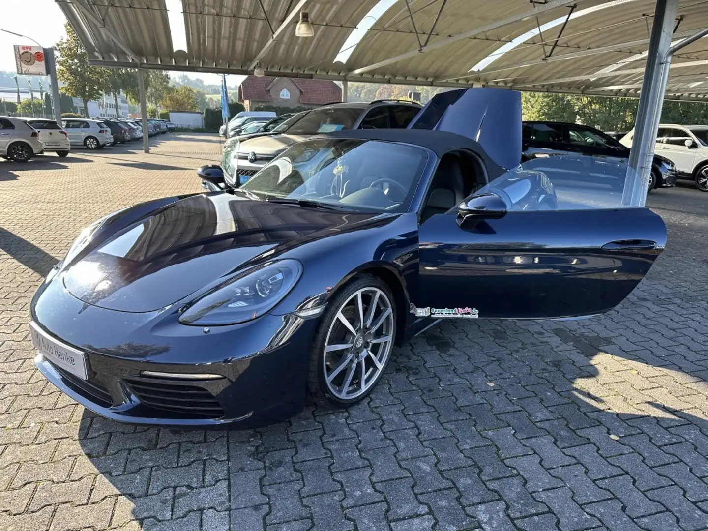 Porsche 718 Boxster (Typ 982) PDK BI-XENON + LEDER + PORSCHE A Blau - 2