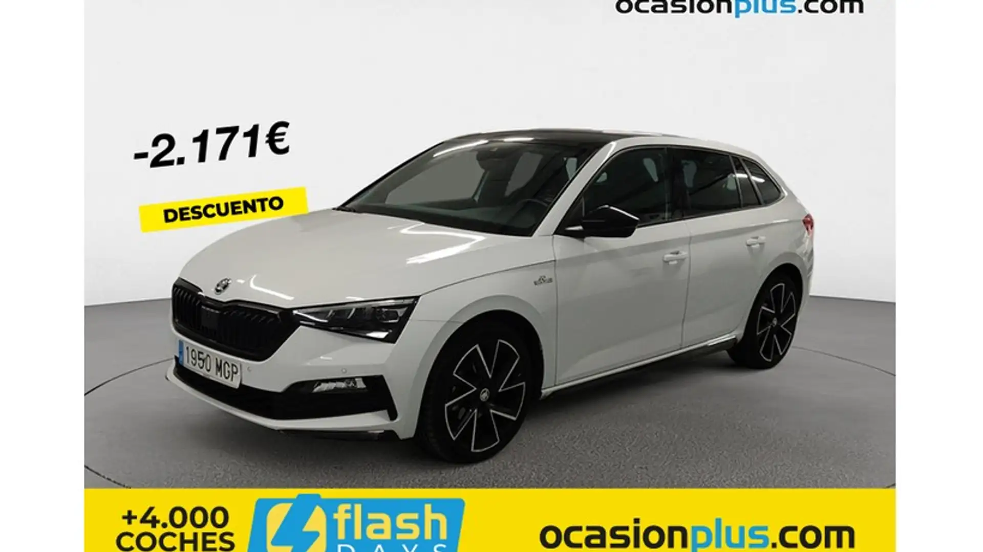 Skoda Scala 1.5 TSI Montecarlo DSG 110kW Blanco - 1