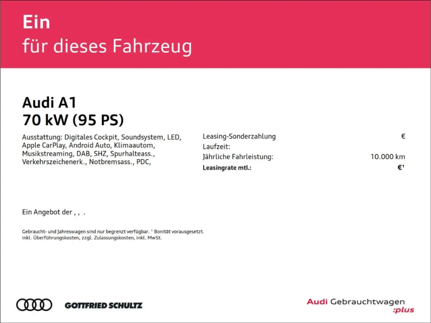 Audi A1 Sportback 25 TFSI advanced VIRTUAL LED CARPLAY Schwarz - 2