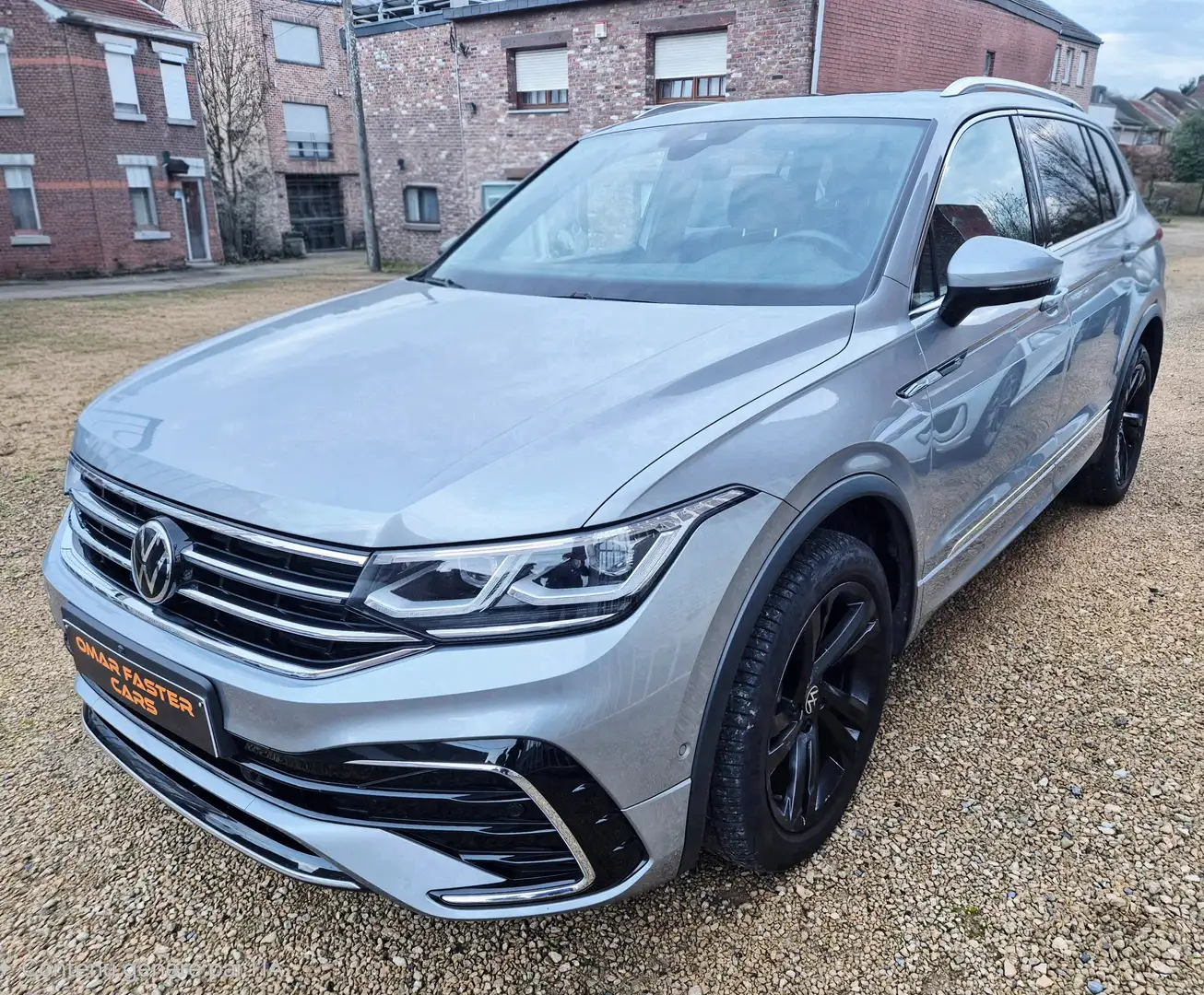 Volkswagen Tiguan 2.0 TDI R-LINE 7 Place✅GARANTIE 12 MOIS Grijs - 1