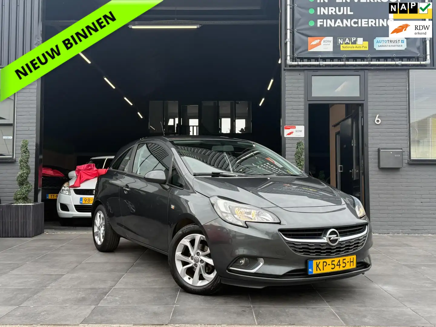 Opel Corsa 1.4 Color Edition|APK|NAP|Airco|1STE EIGENAAR| Gris - 1
